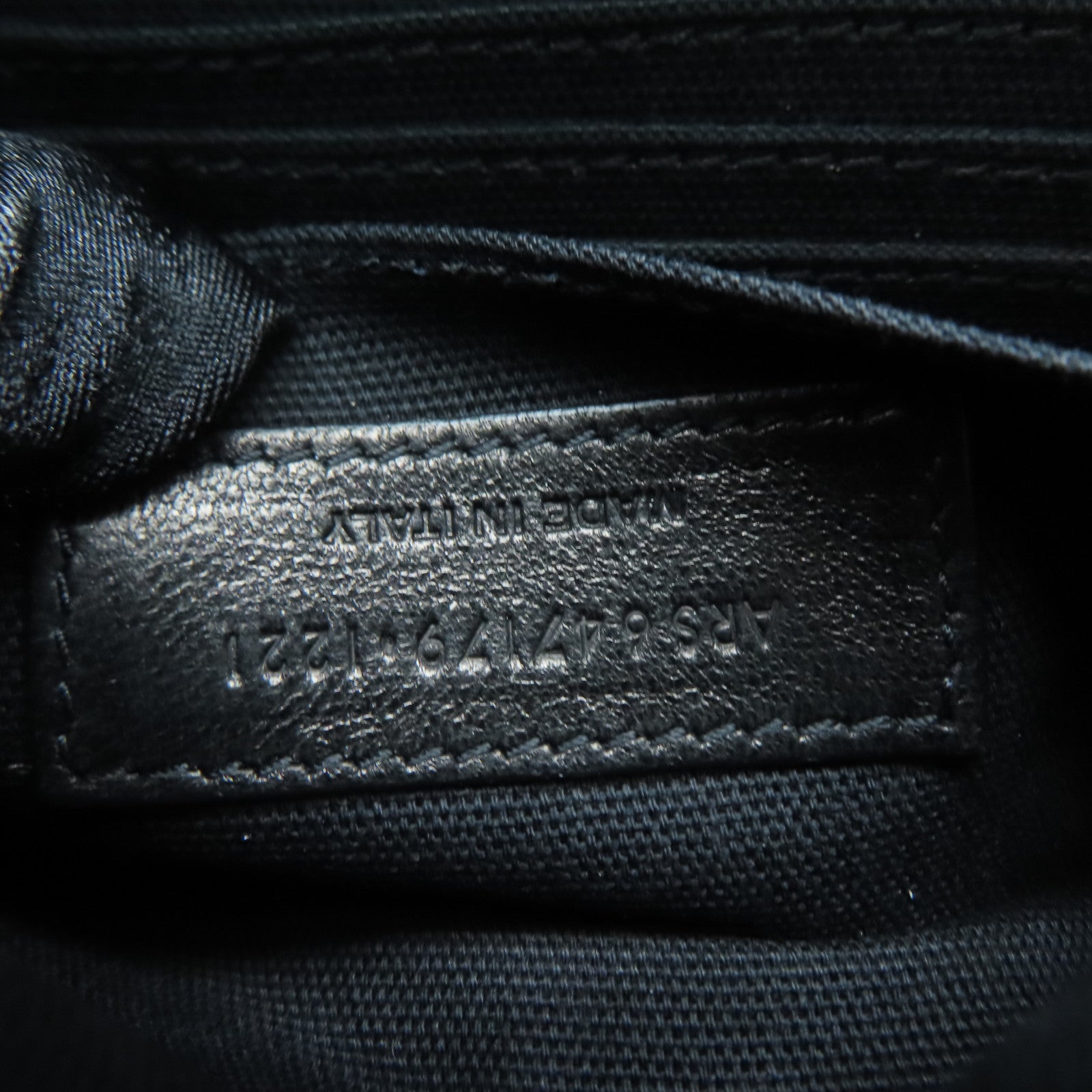 SAINT LAURENT 尼龍Shoulder Bag銀扣肩背袋綠色