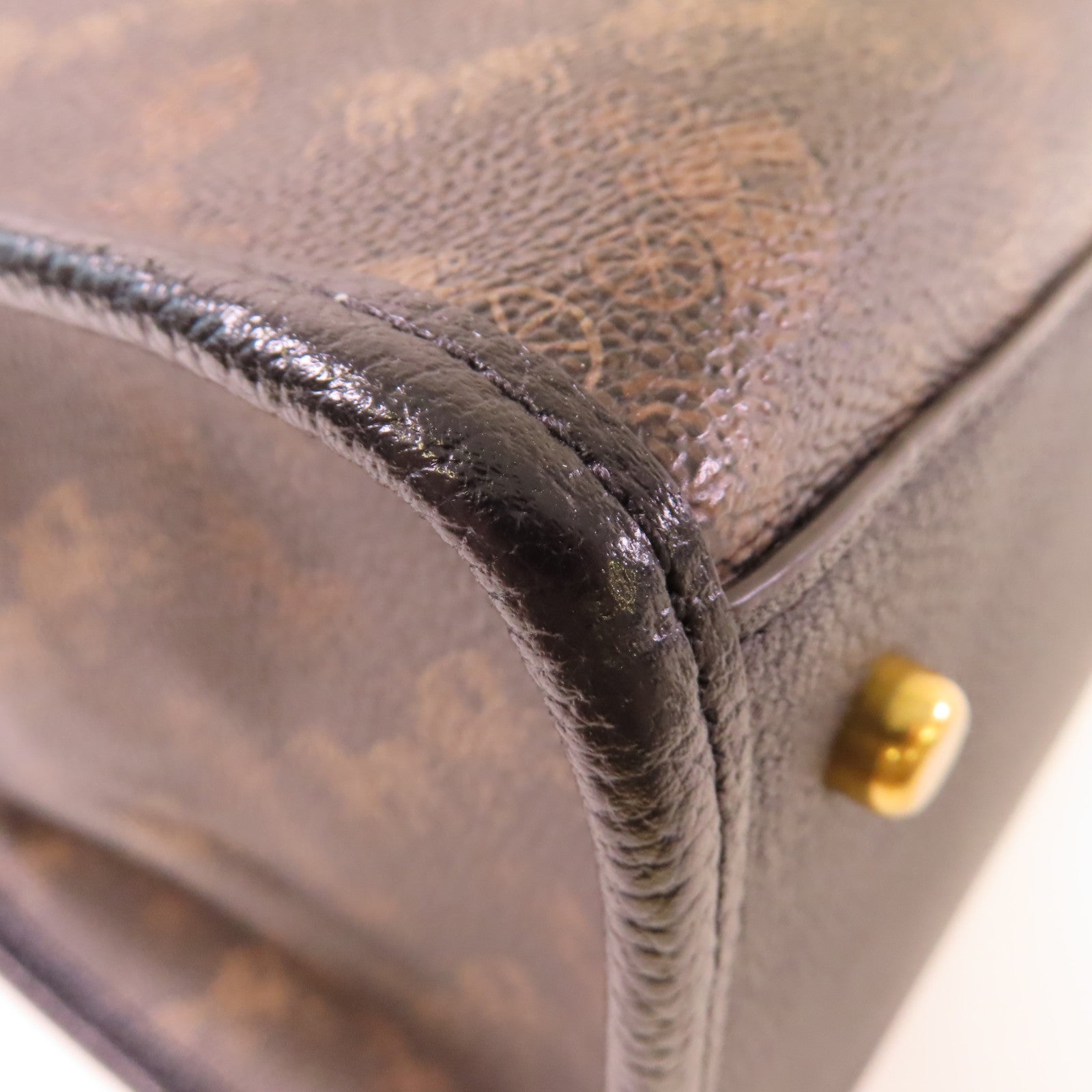 COACH 牛皮皮革Field Tote Bag手挽肩背兩用袋啡色