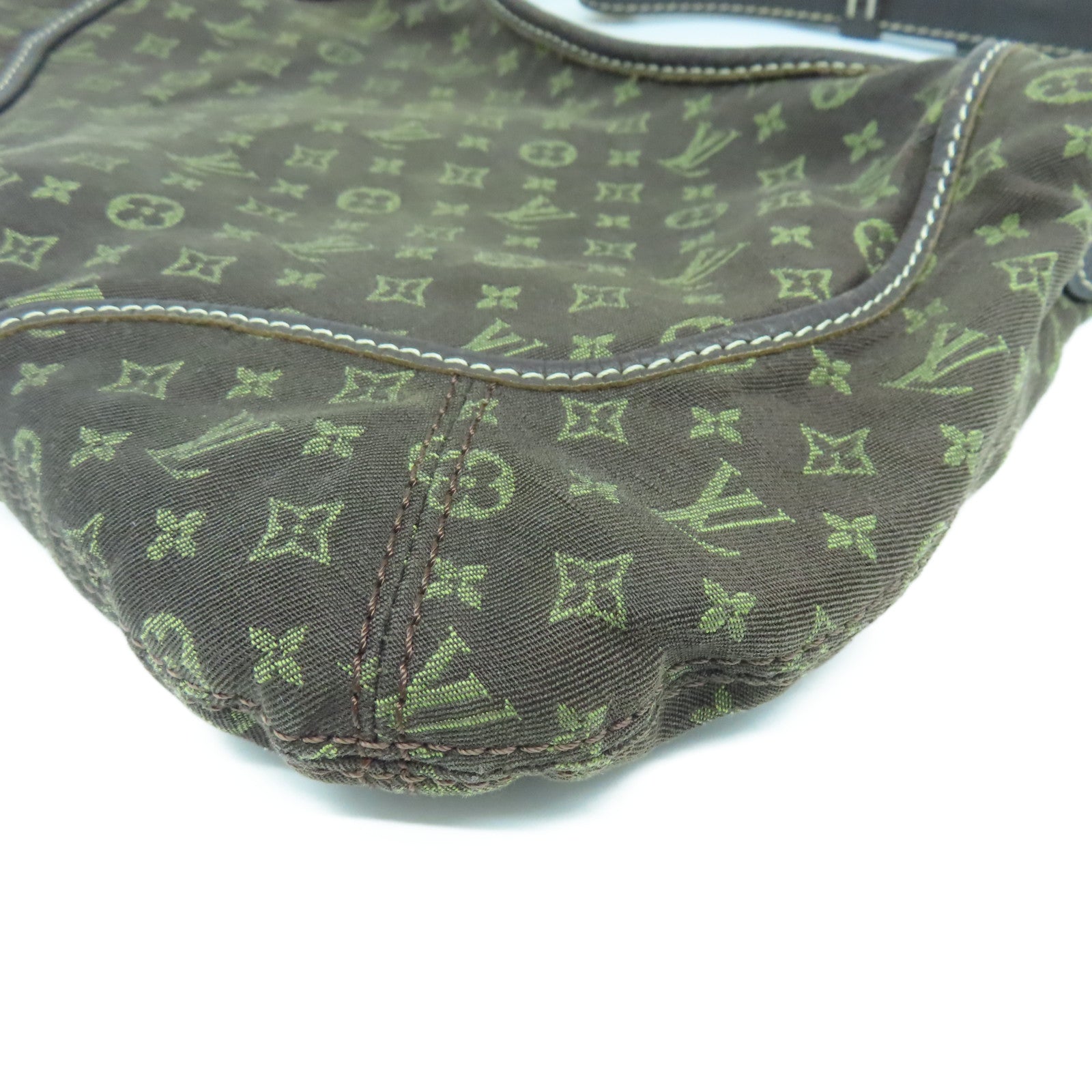 LOUIS VUITTON Idylle Manogram PM Shoulder Bag Gold Buckle Brown Shoulder Bag