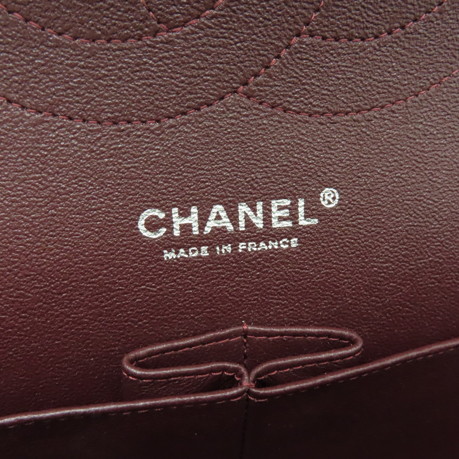 CHANEL 菱格羊皮皮革Classic Flap 30銀扣鏈帶肩背袋黒色