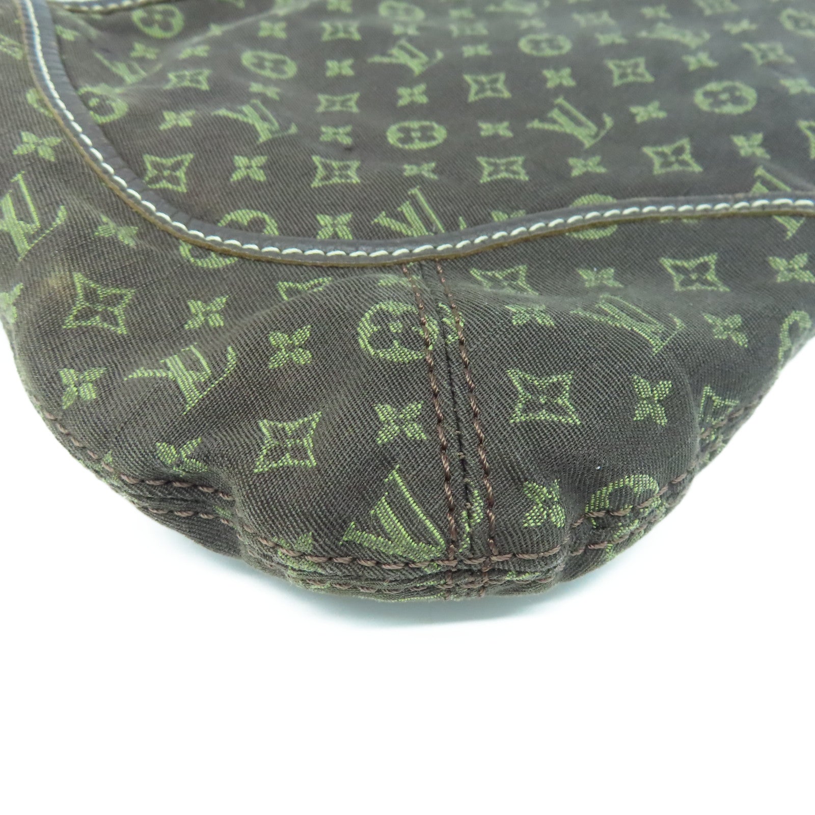LOUIS VUITTON Idylle Manogram PM Shoulder Bag Gold Buckle Brown Shoulder Bag