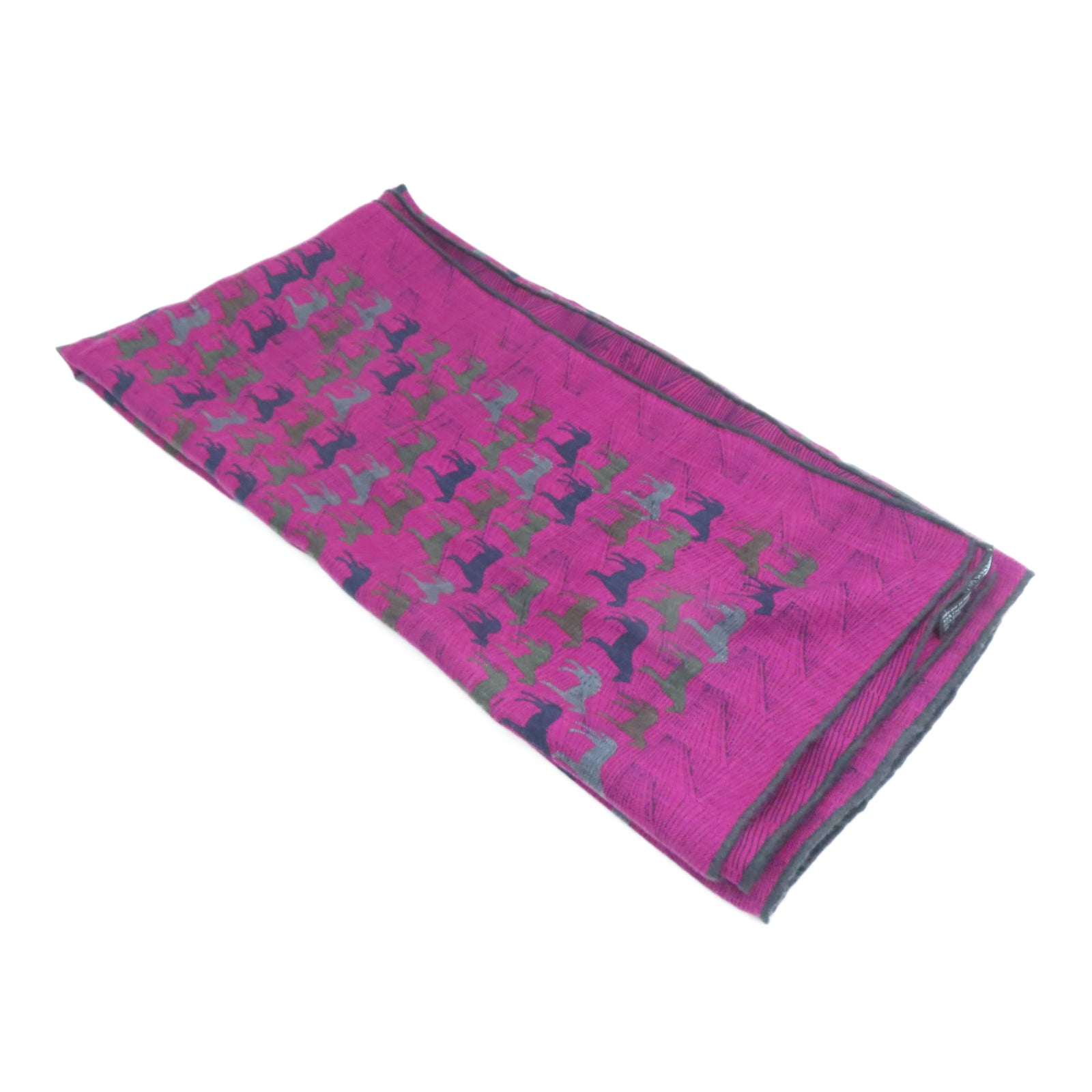 HERMES 【激減優惠】羊絨/絲質Scarf 90x90絲巾紫色