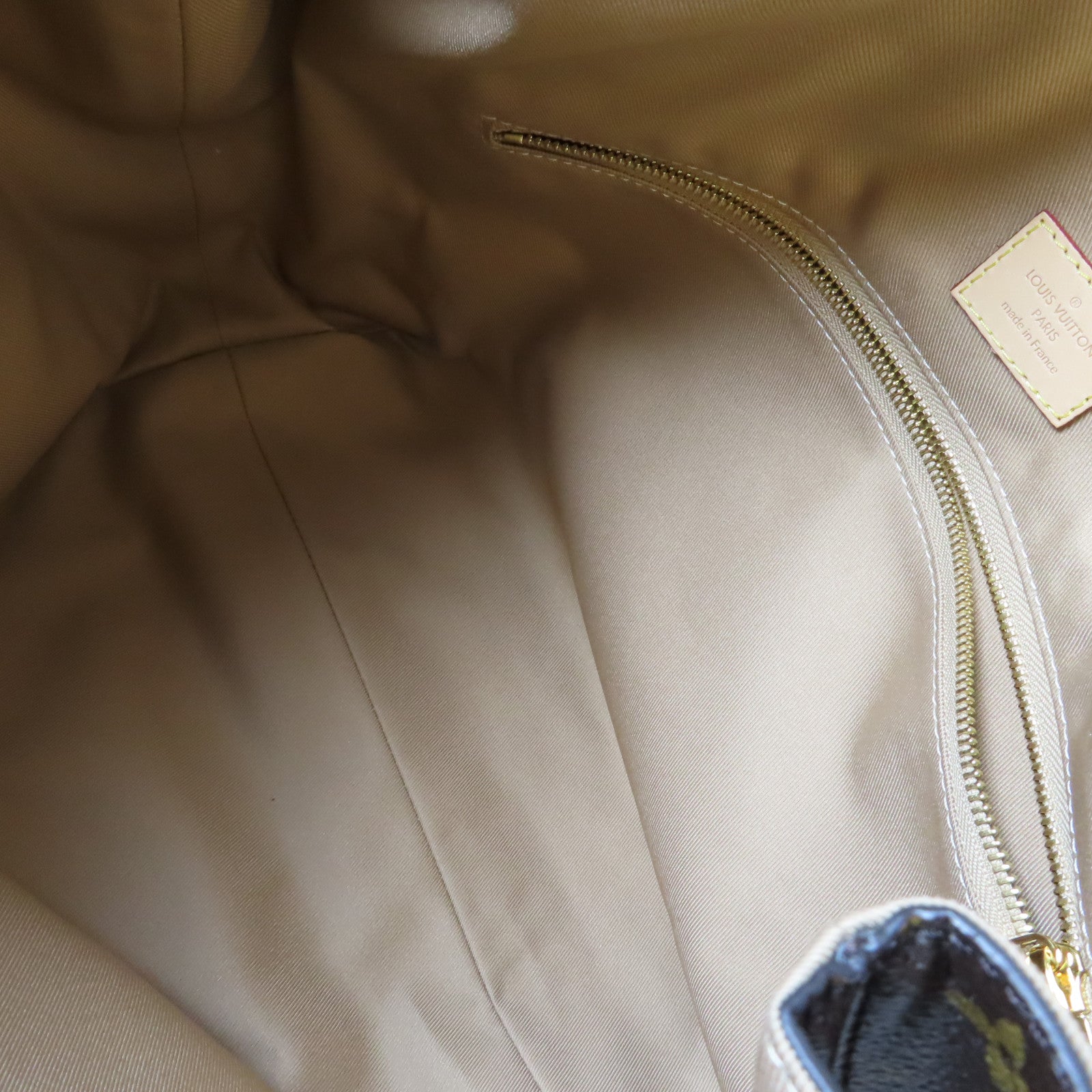 LOUIS VUITTON Monogram Graceful MM金扣肩背袋啡色