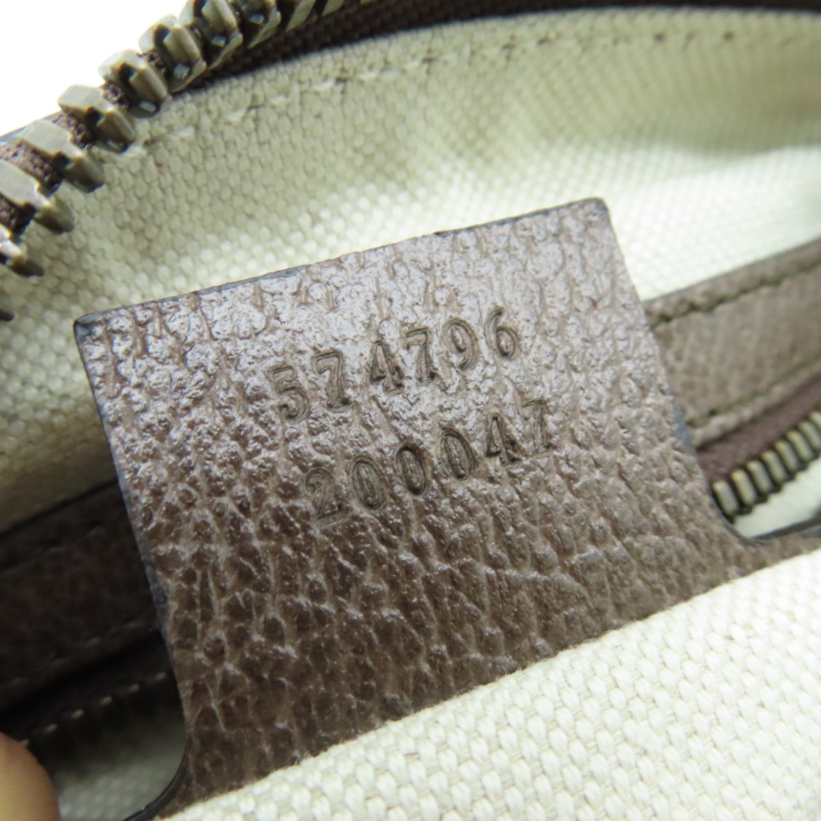 GUCCI 涂层帆布Waist Bag金扣腰包啡色