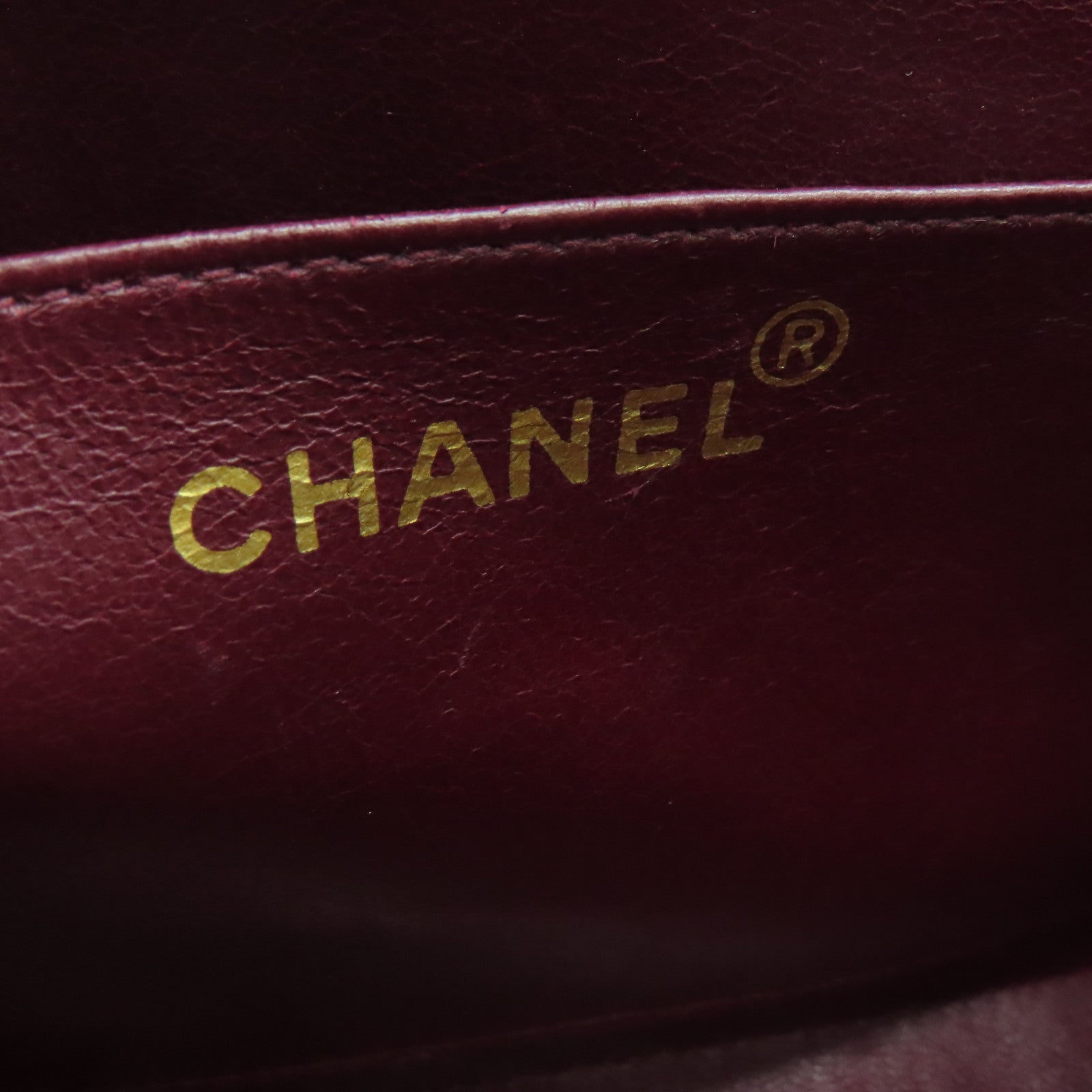 CHANEL 菱格羊皮皮革Diana Chain Shoulder金扣鏈帶肩背袋黑色