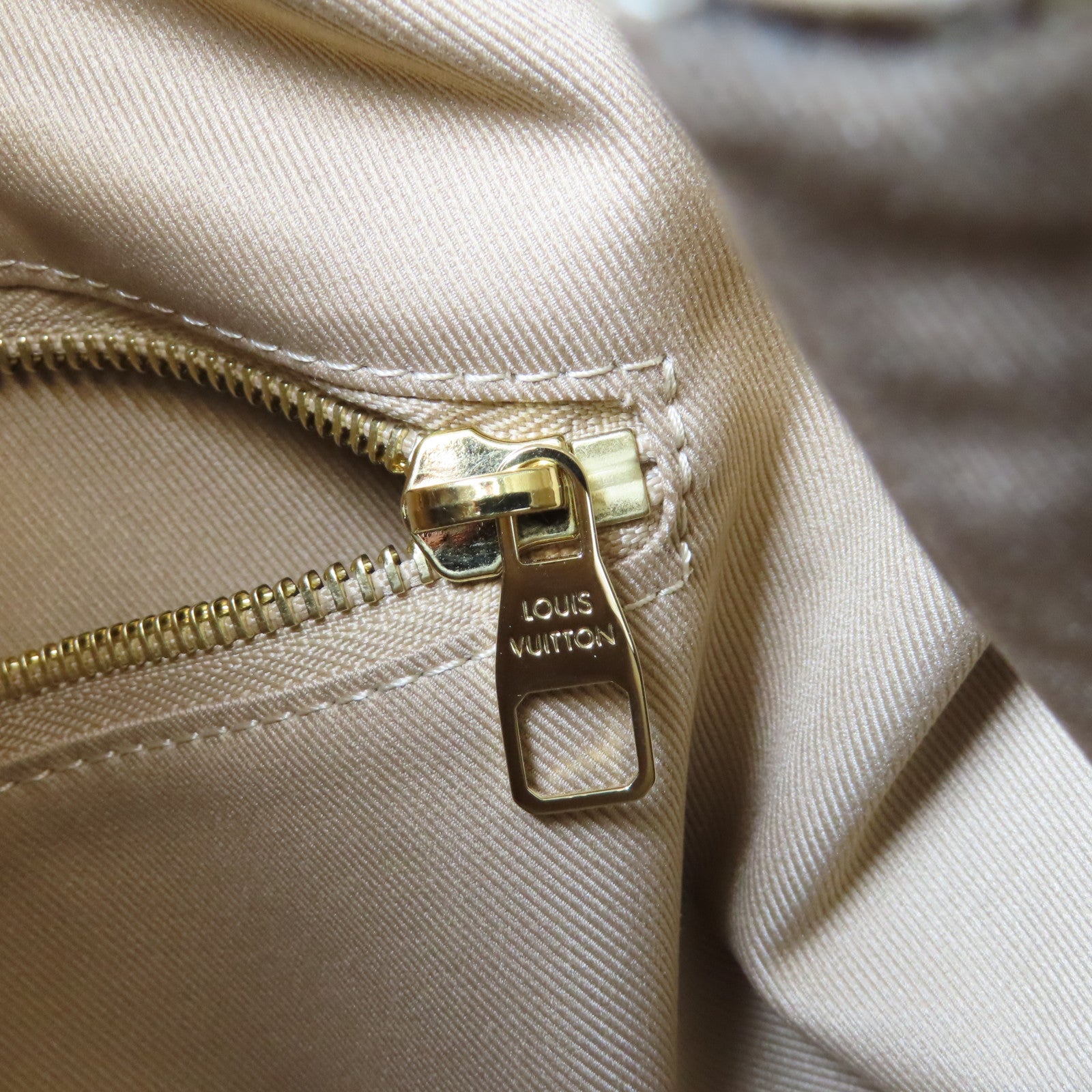 LOUIS VUITTON Monogram Graceful MM金扣肩背袋啡色