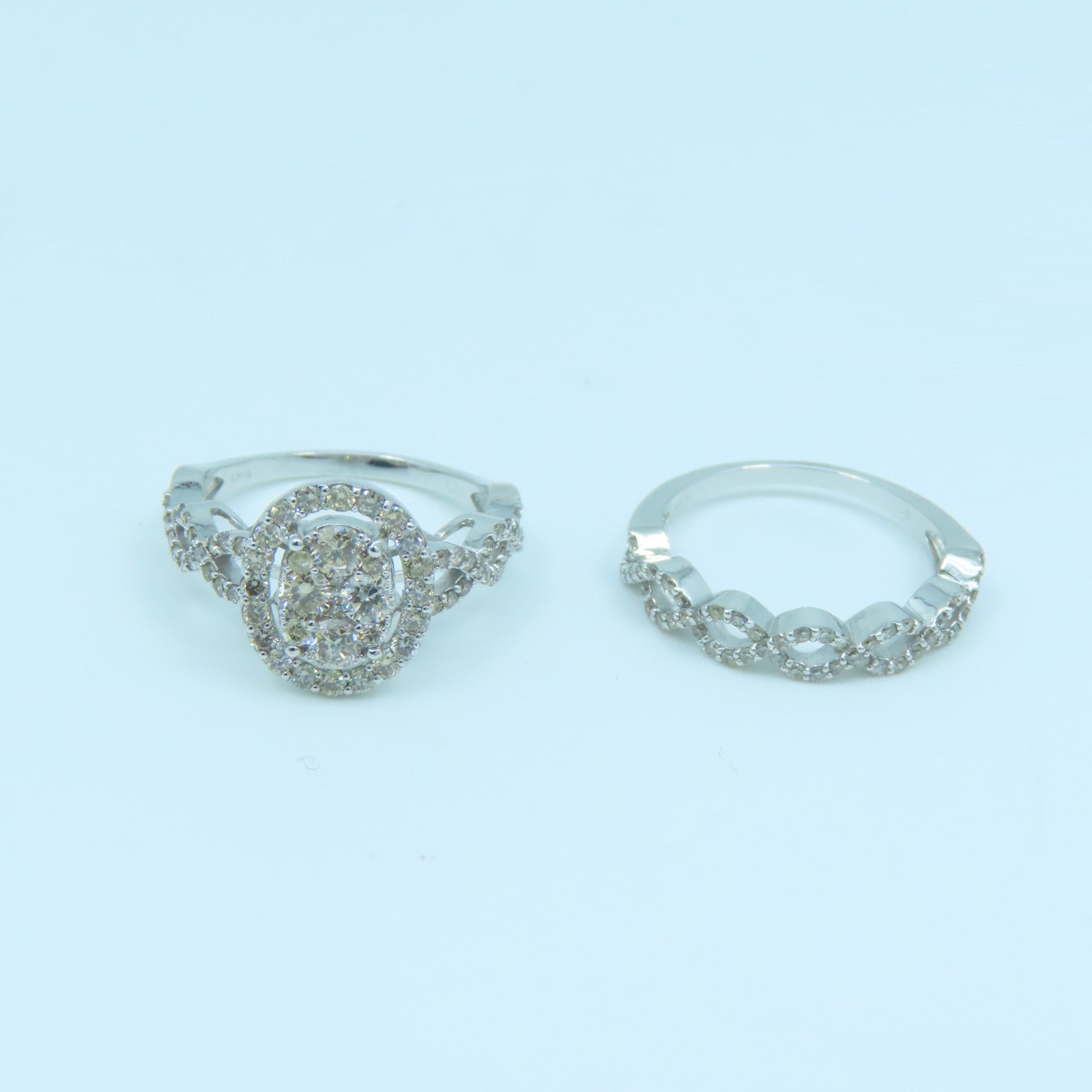 JEWELRY 18K白金Diamond Ring1.30ct鑽石戒指US#6