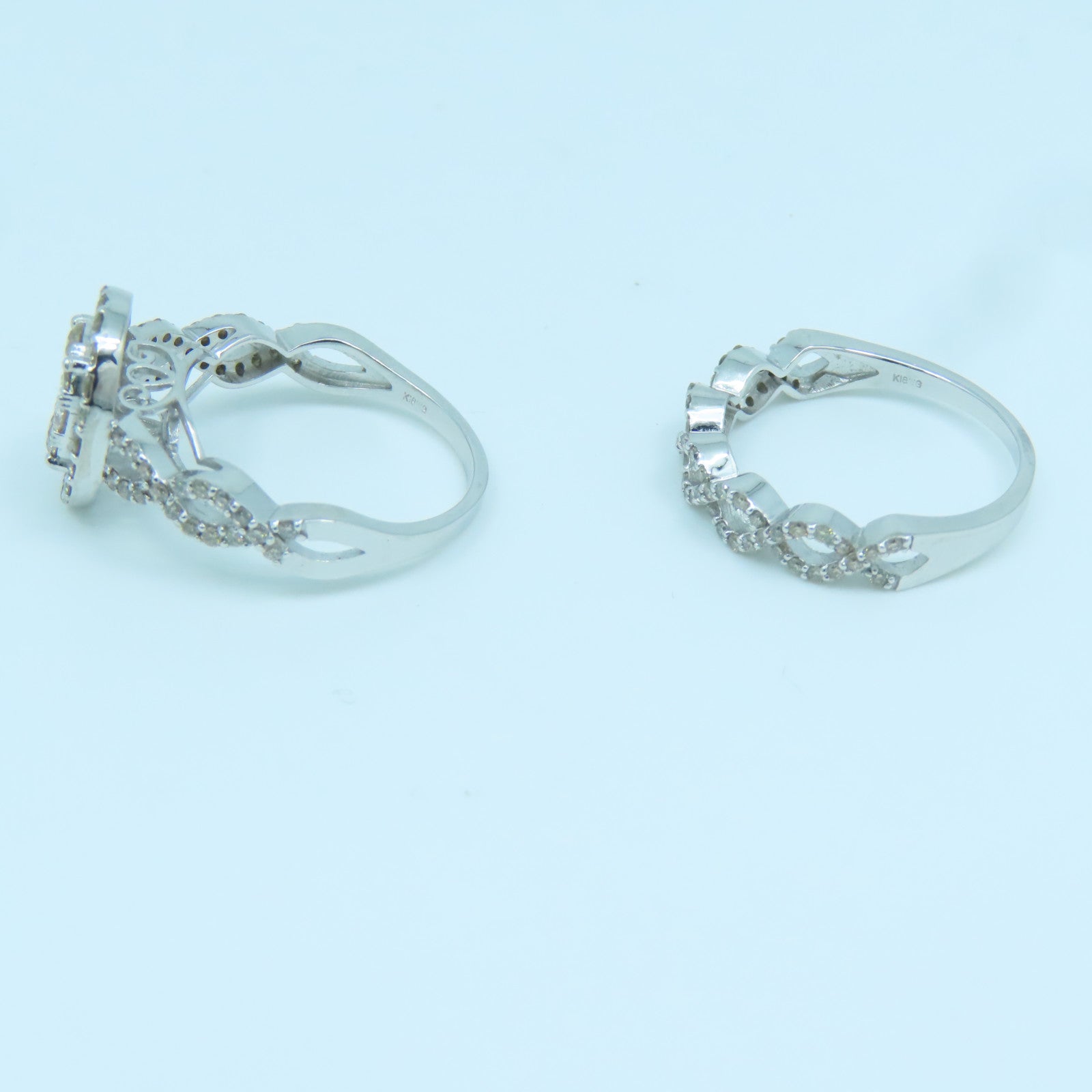 JEWELRY 18K白金Diamond Ring1.30ct鑽石戒指US#6