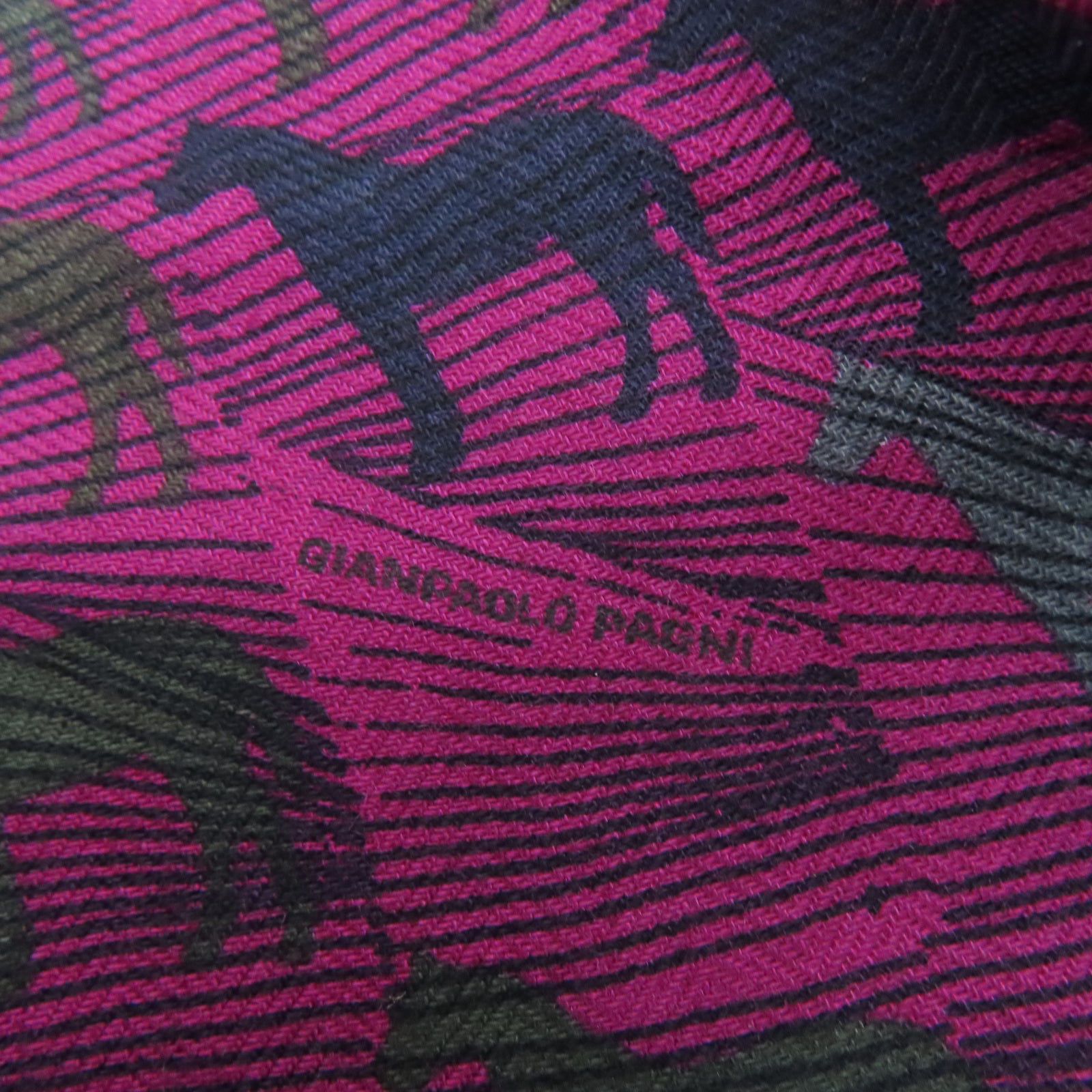 HERMES 【激減優惠】羊絨/絲質Scarf 90x90絲巾紫色