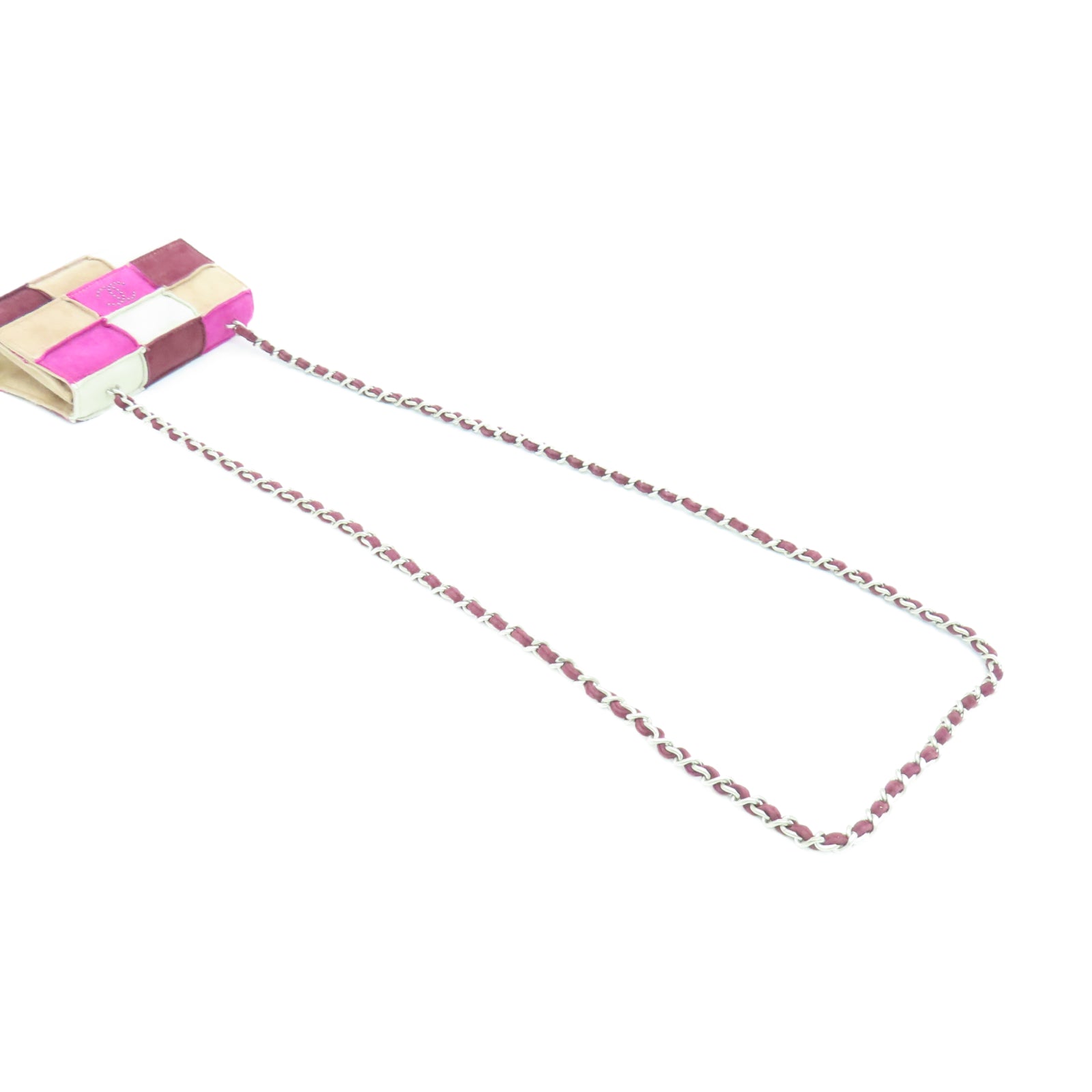 CHANEL 麂皮皮革Shoulder Pouch金扣链带肩背袋多色