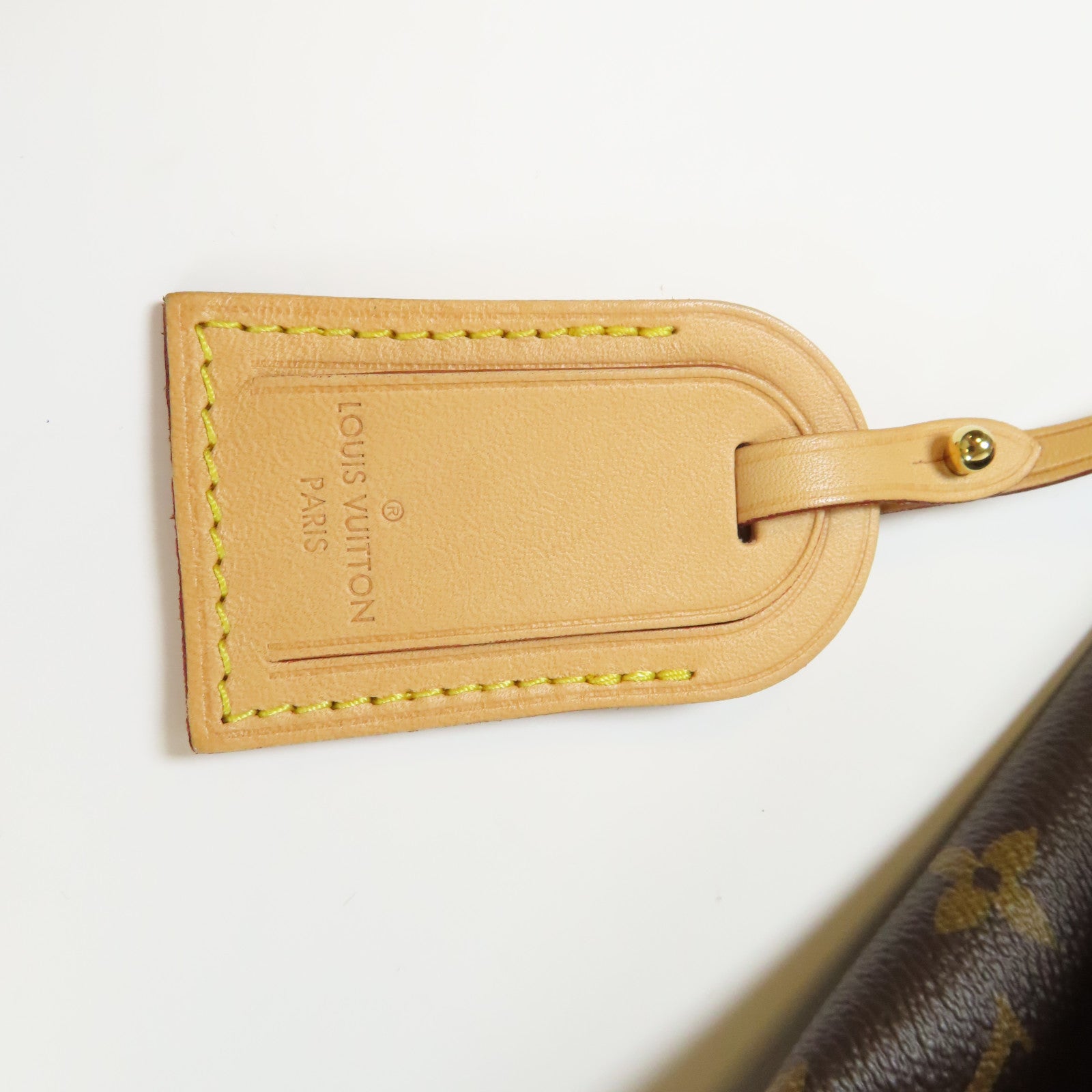 LOUIS VUITTON Monogram Graceful MM金扣肩背袋啡色