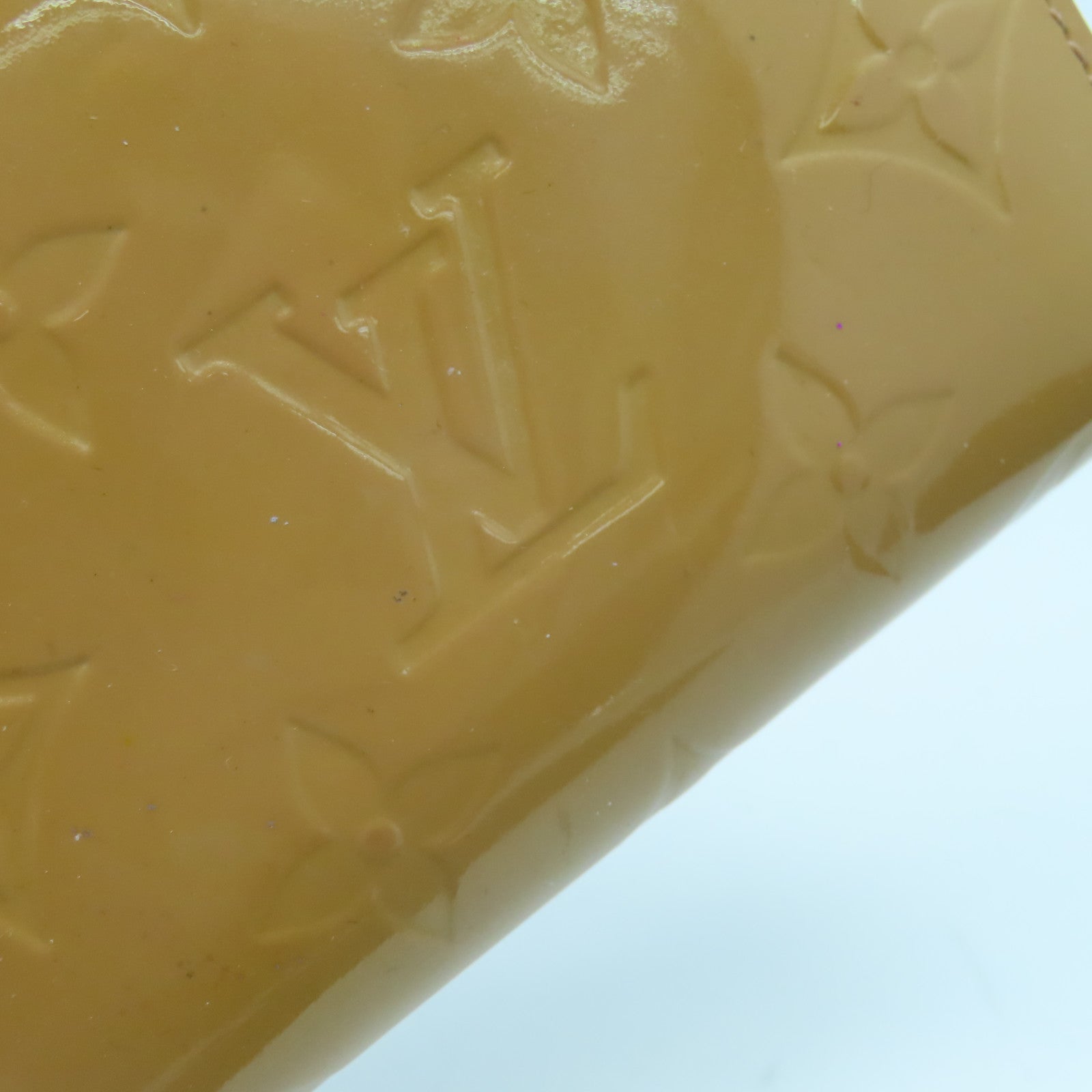LOUIS VUITTON Monogram Vernis Zippy Coin Purse金扣零錢包啡色