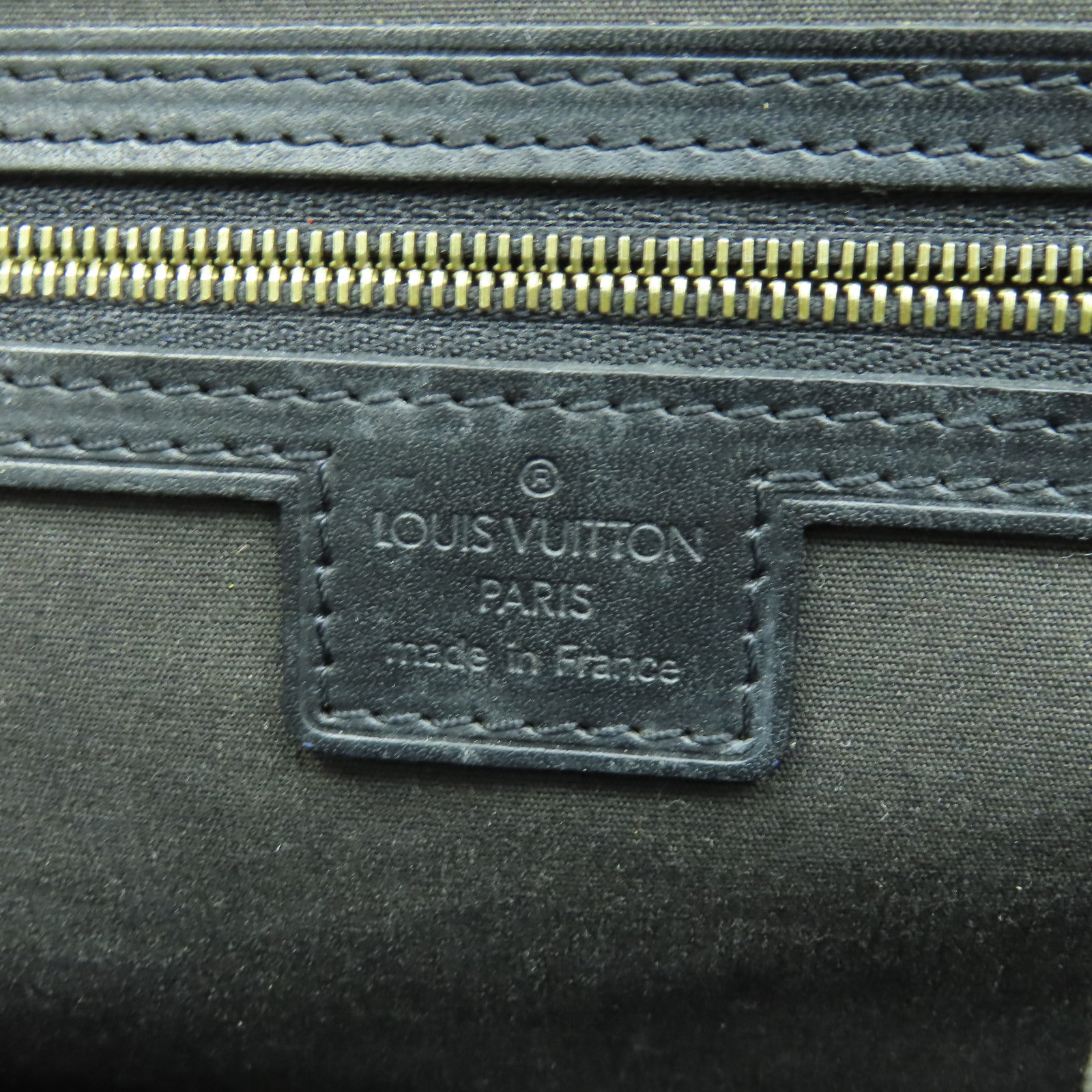 LOUIS VUITTON Monogram Mini Josephine PM金扣肩背袋黑色/米色