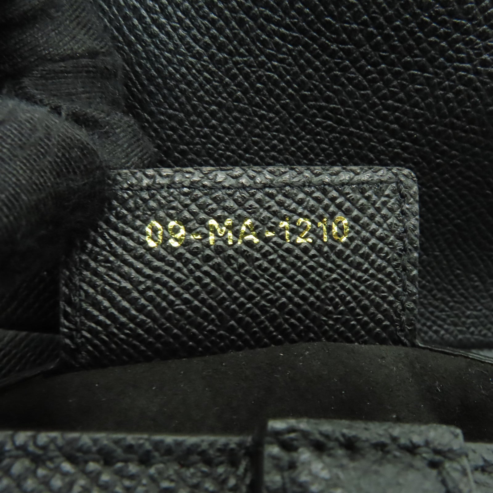 Dior 牛皮皮革Saddle金扣肩背袋黑色