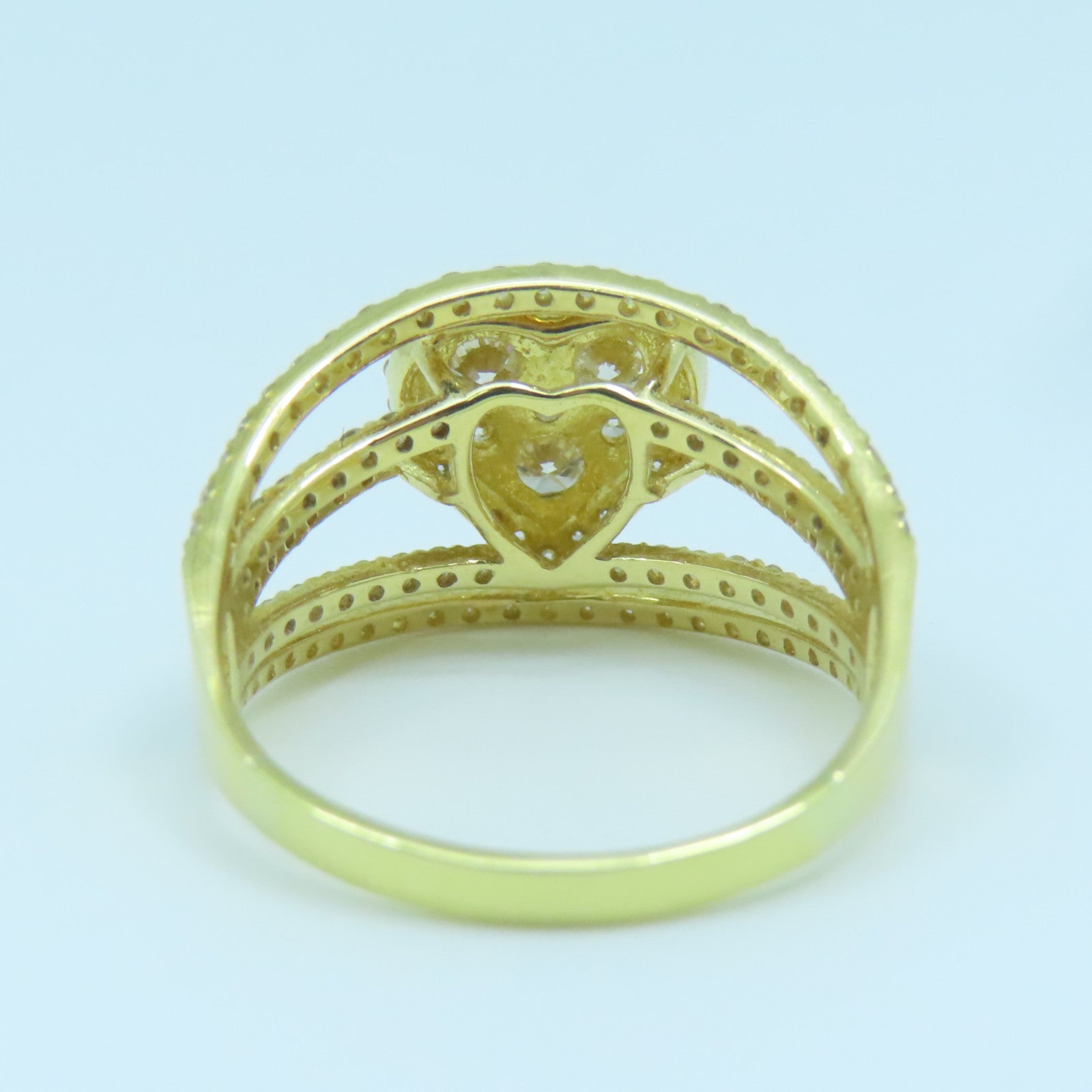 JEWELRY 18K黃金Diamond Ring1.35ct鑽石戒指US#7