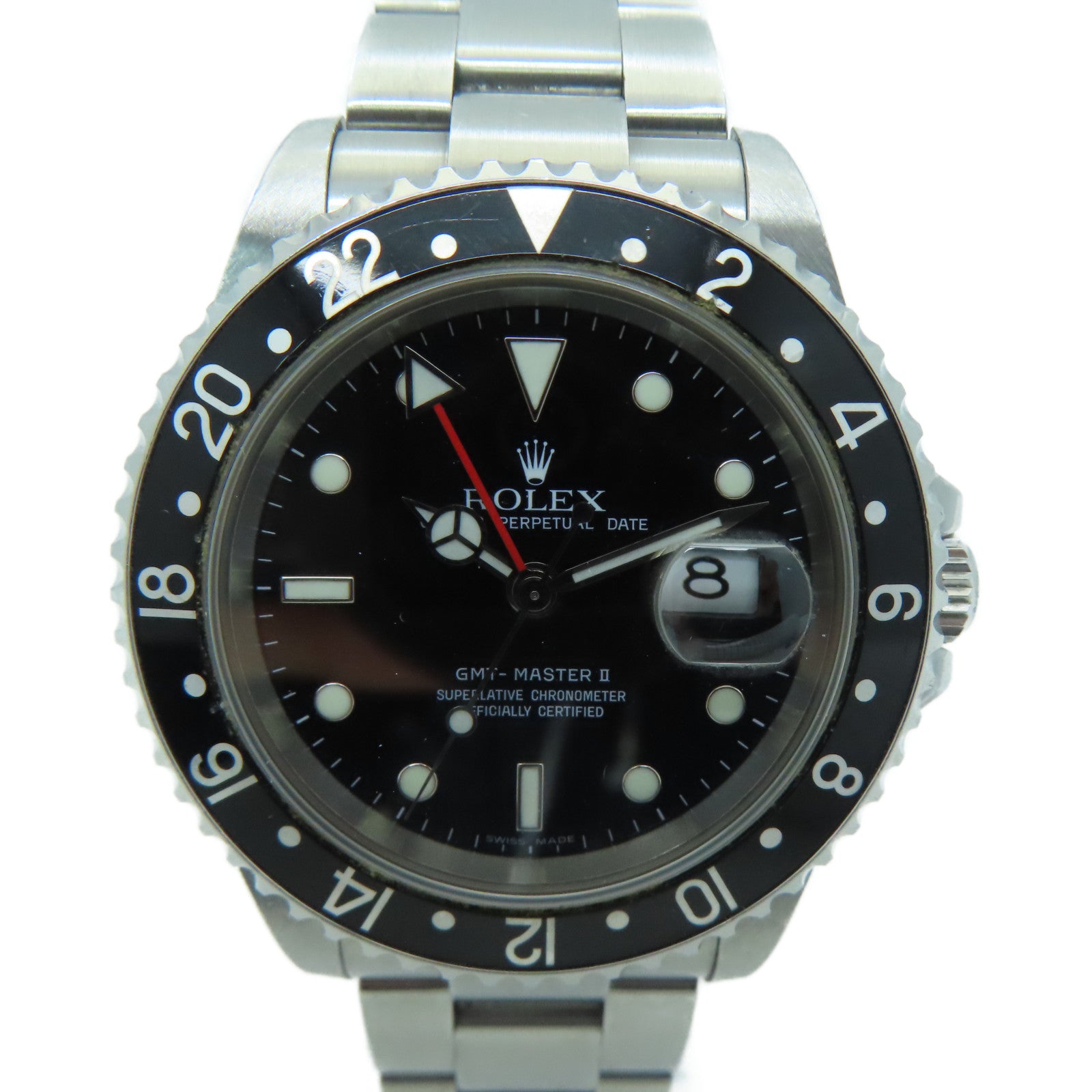 ROLEX 【激减优惠】GMT Master II 不锈钢自动手表黑色