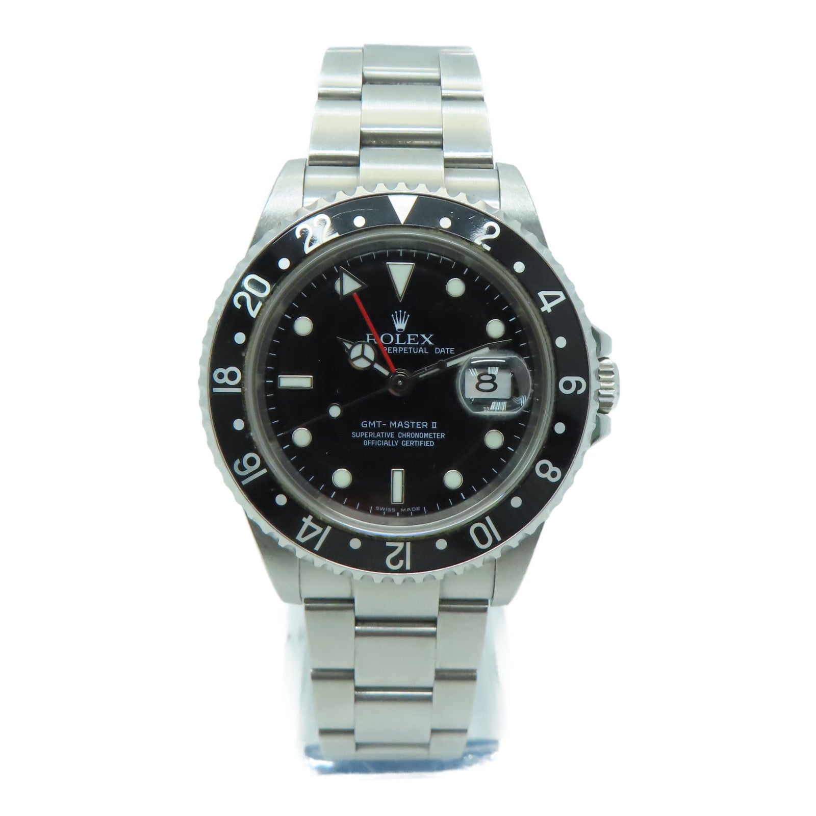 ROLEX 【激减优惠】GMT Master II 不锈钢自动手表黑色