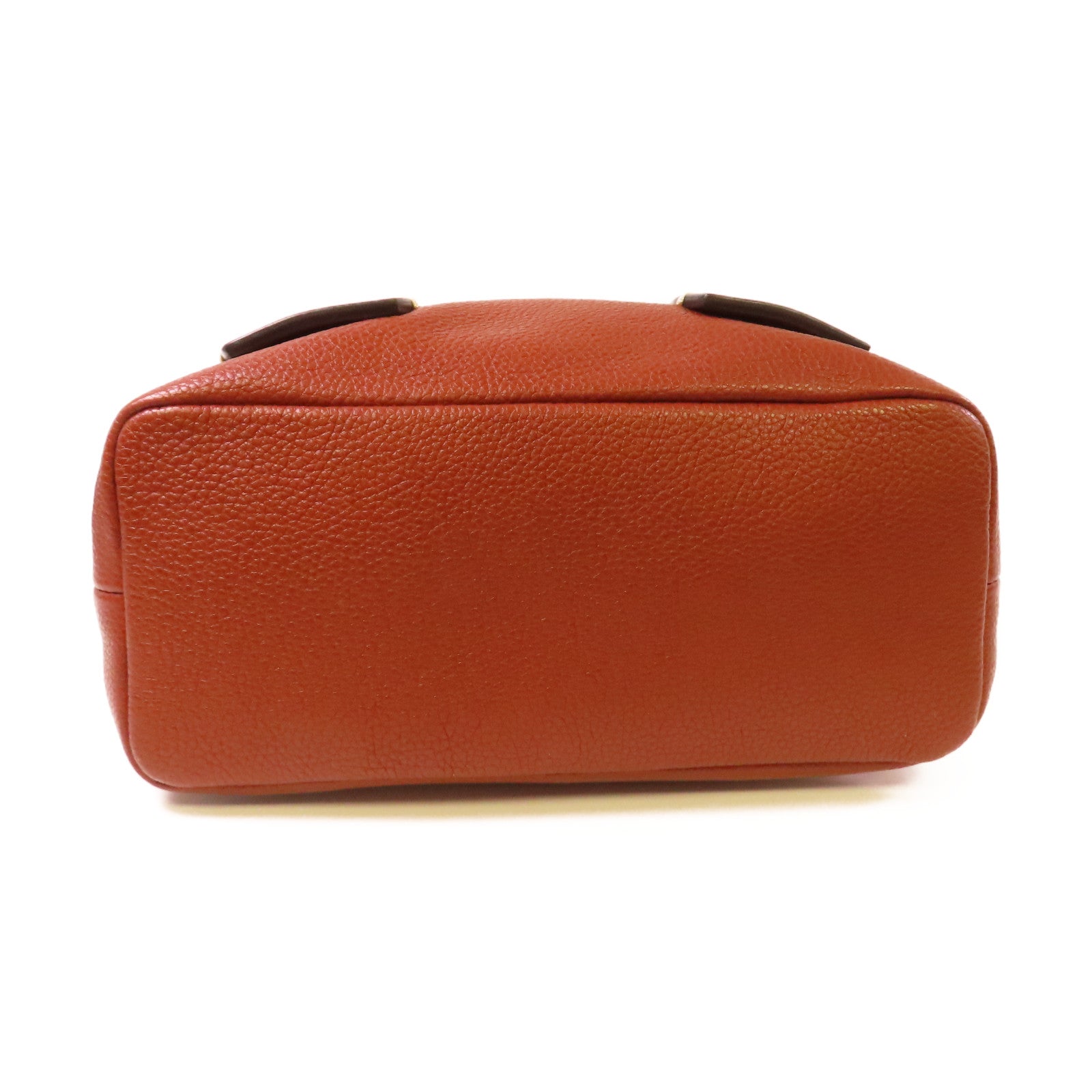 Chloe 牛皮皮革2Way Shoulder Bag金扣手挽肩背兩用袋啡色