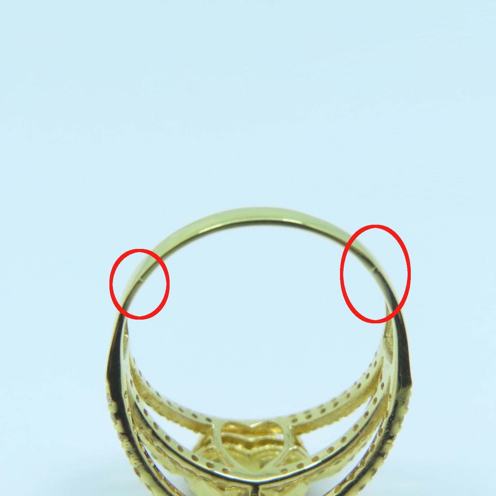 JEWELRY 18K黃金Diamond Ring1.35ct鑽石戒指US#7