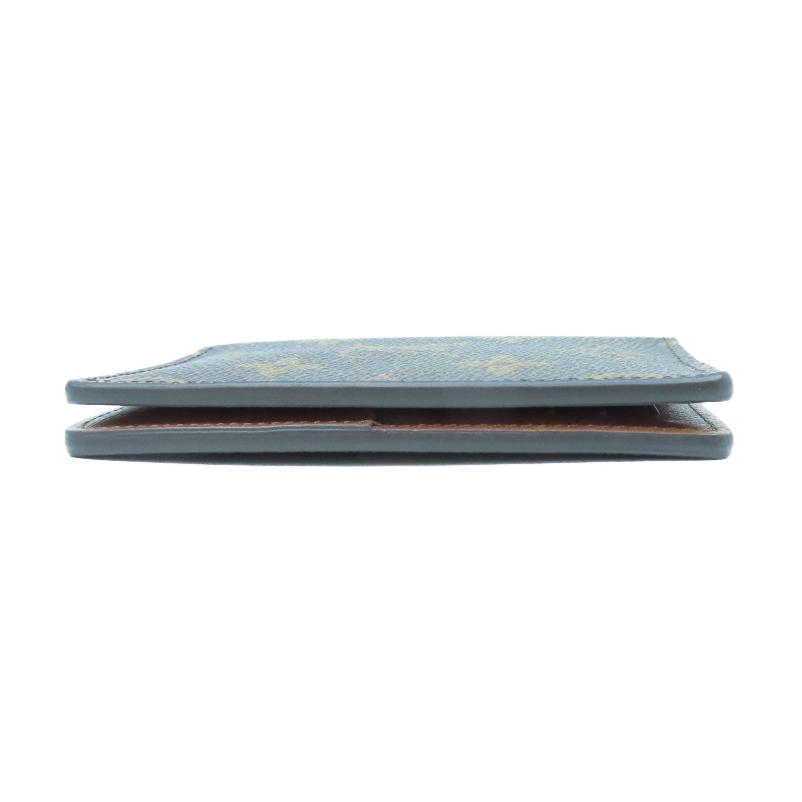 LOUIS VUITTON Monogram Card Case card case brown