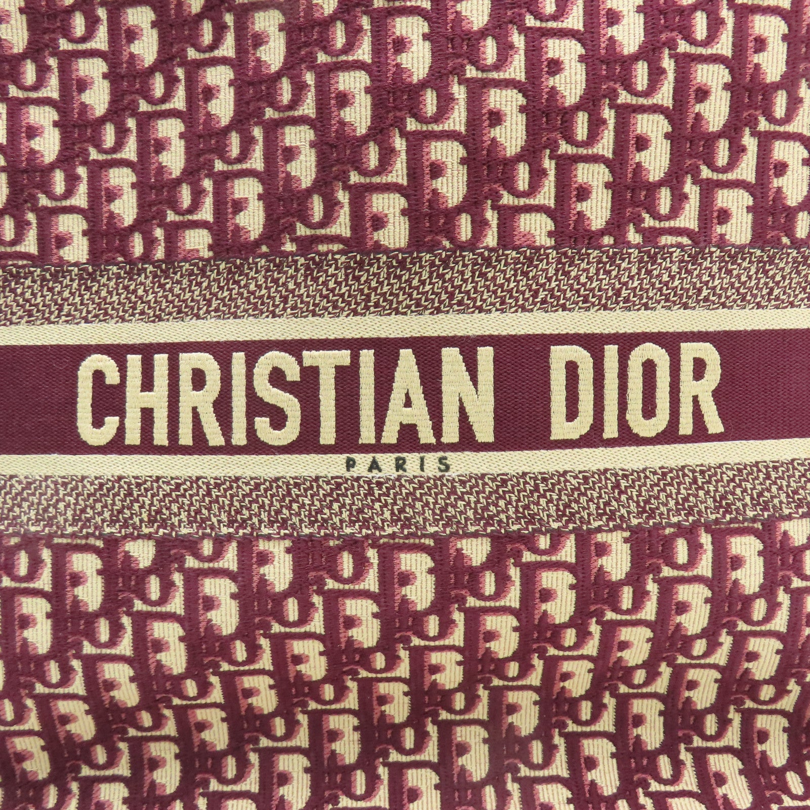 Dior 帆布Book Tote Large手挽袋紅色