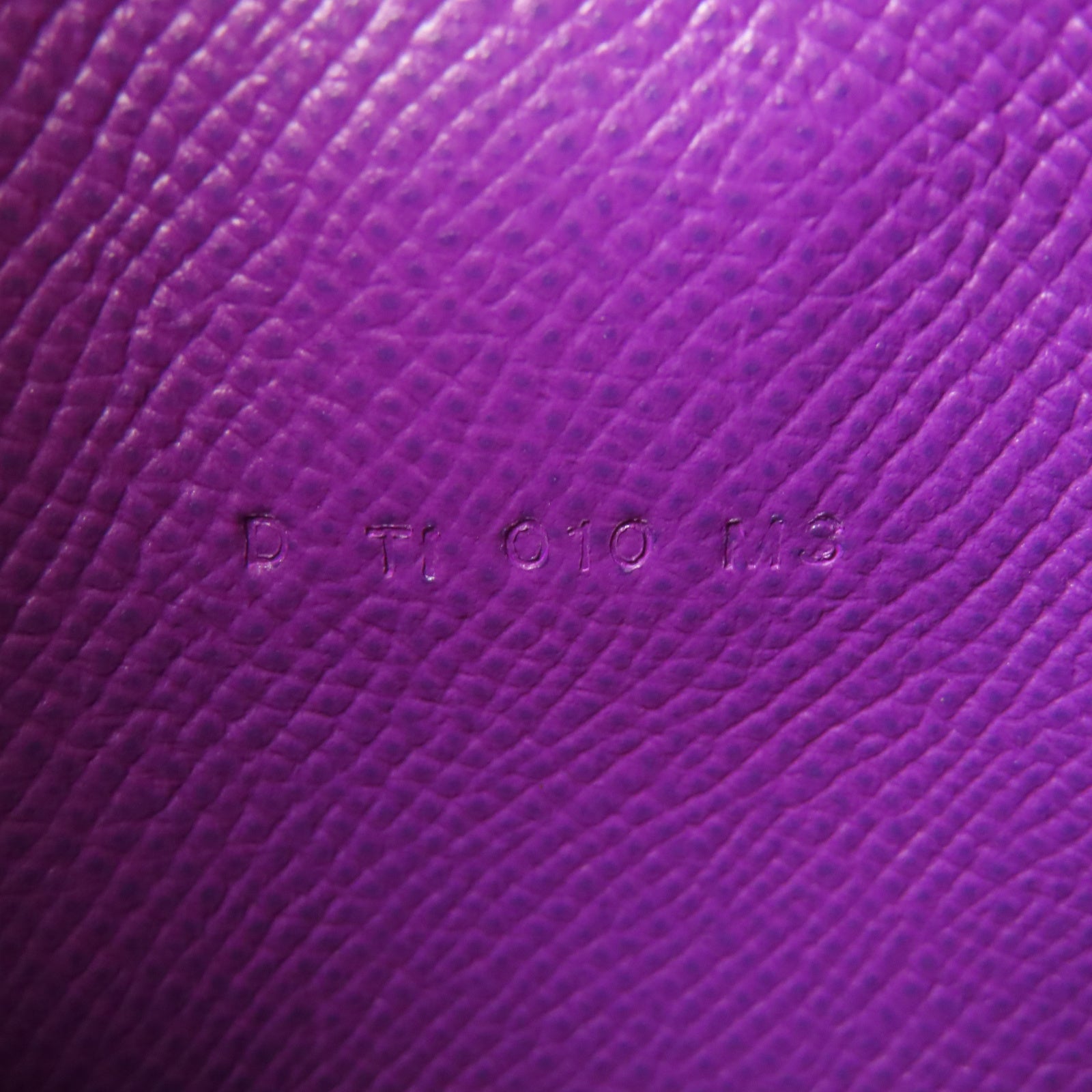 HERMES Epsom皮革Clic 16金扣肩背袋海葵紫色