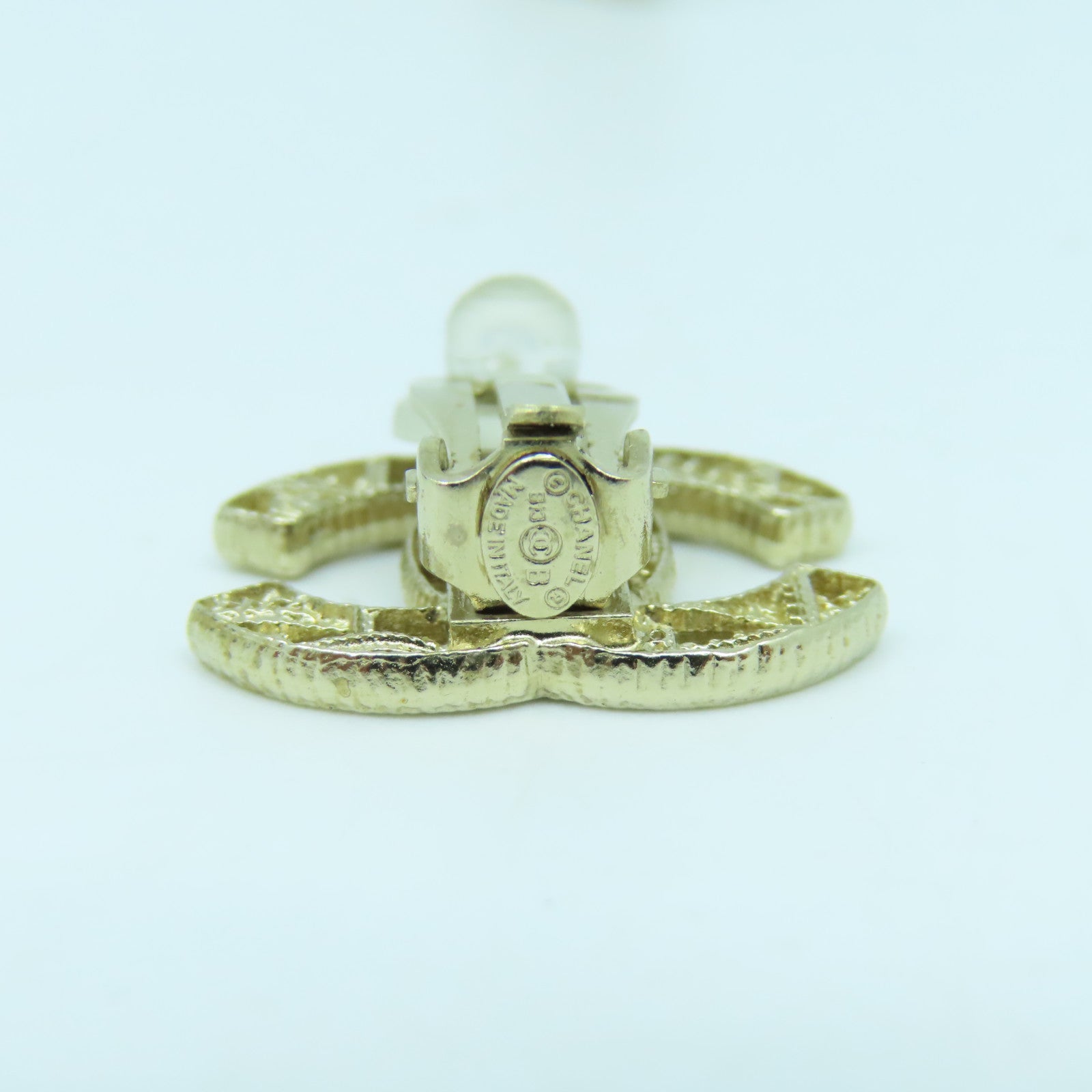 CHANEL 不鏽鋼Earrings耳環金色