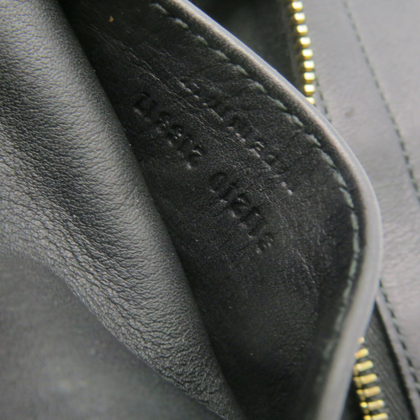 YVES SAINT LAURENT 牛皮皮革2 Way Shoulder Bag手挽肩背两用袋黑色