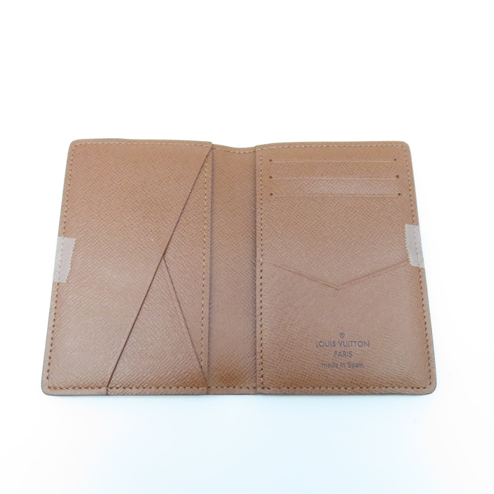 LOUIS VUITTON Monogram Card Case card case brown