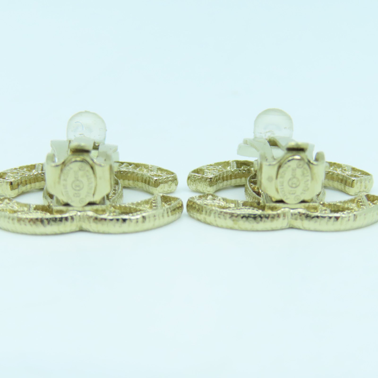 CHANEL 不鏽鋼Earrings耳環金色