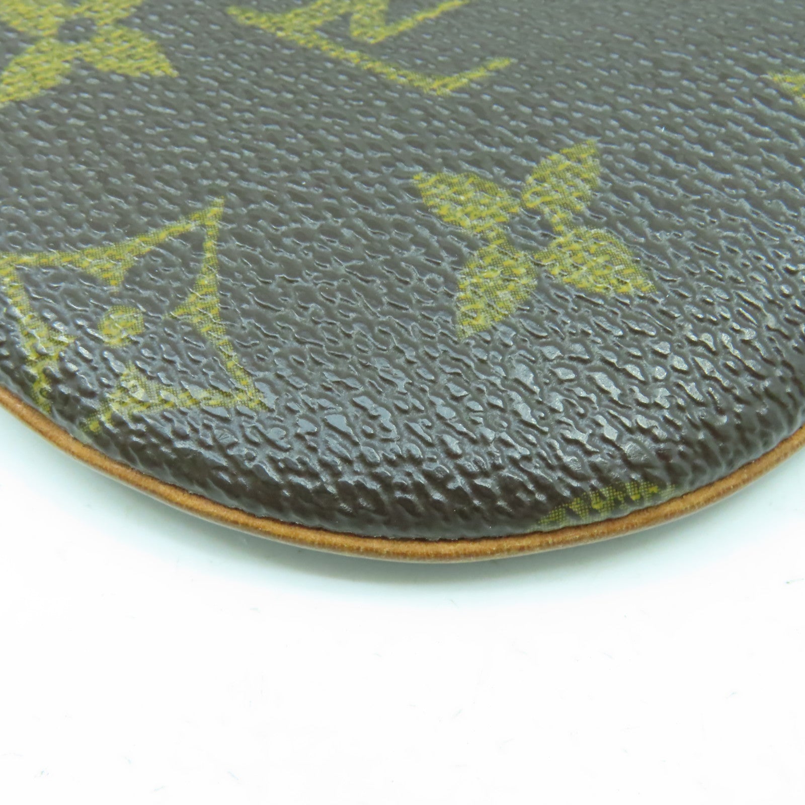 LOUIS VUITTON Monogram Coin Purse金扣零錢包啡色