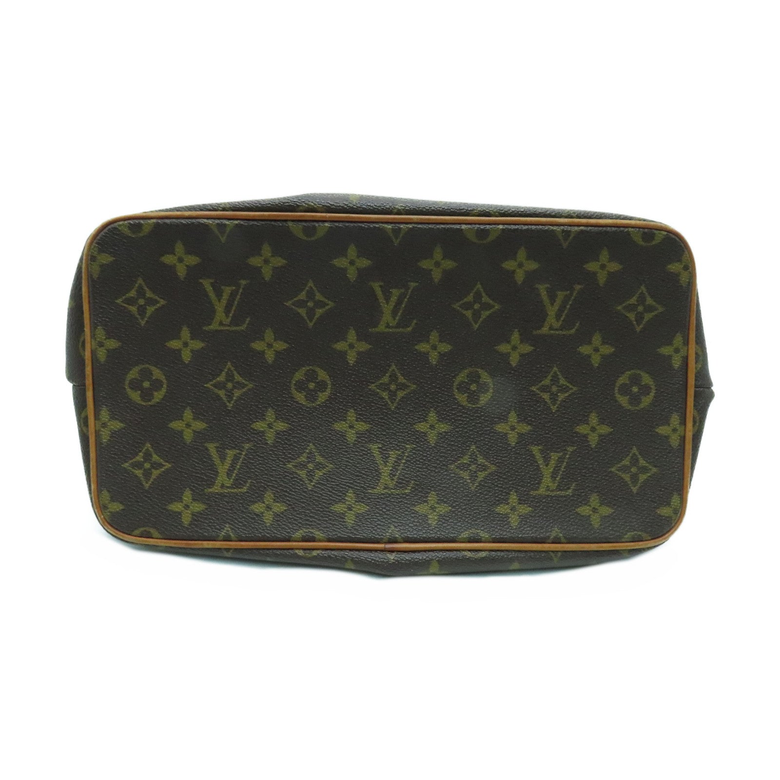 LOUIS VUITTON Monogram Palermo PM金扣手挽肩背两用袋啡色