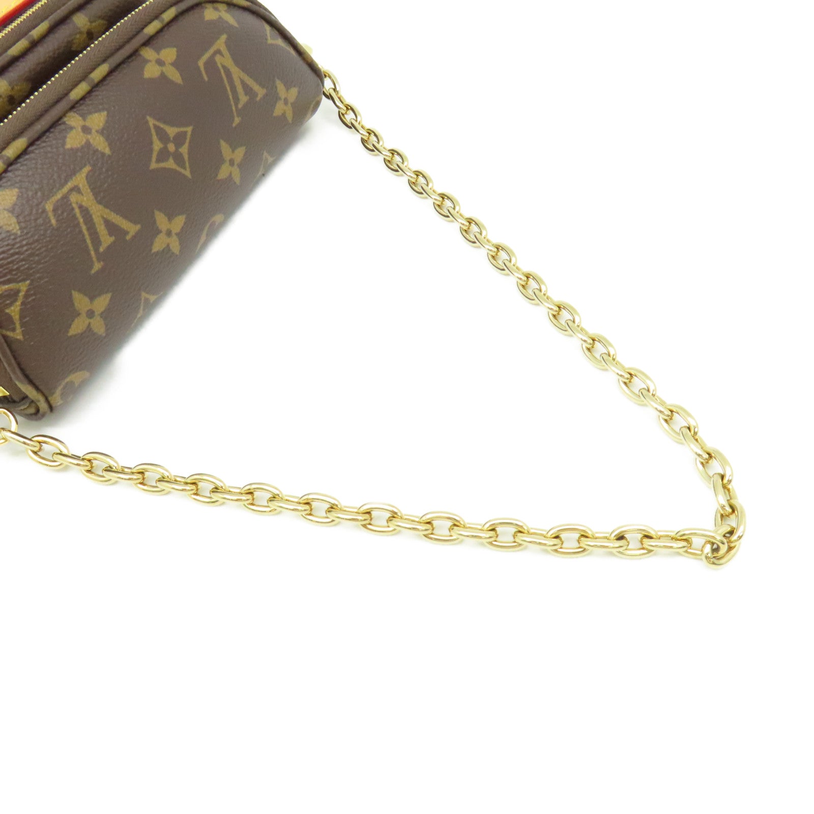 LOUIS VUITTON Monogram Mini Bumbag肩背袋啡色