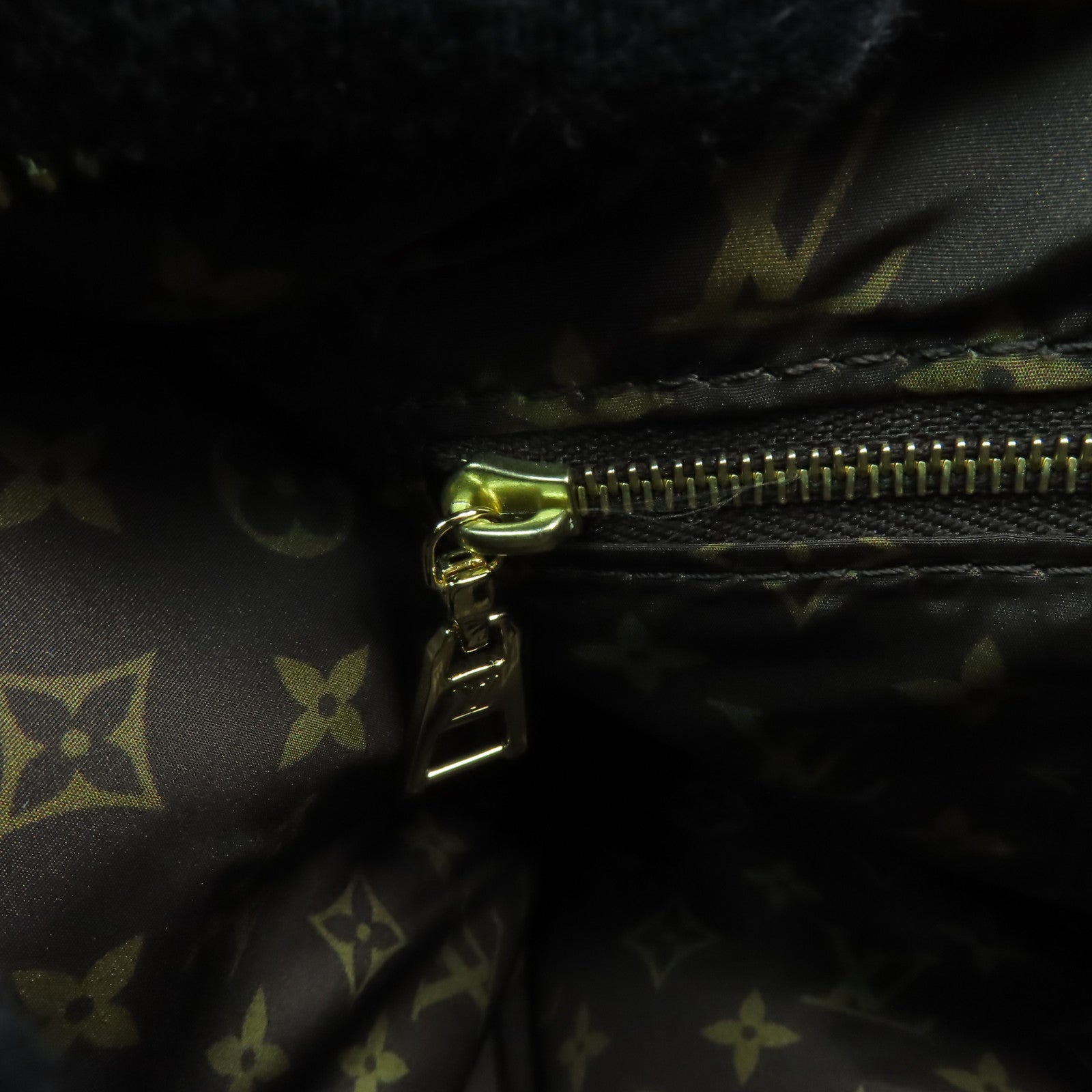LOUIS VUITTON 尼龍Speedy Bandouliere 25金扣手挽肩背兩用袋黑色/啡色