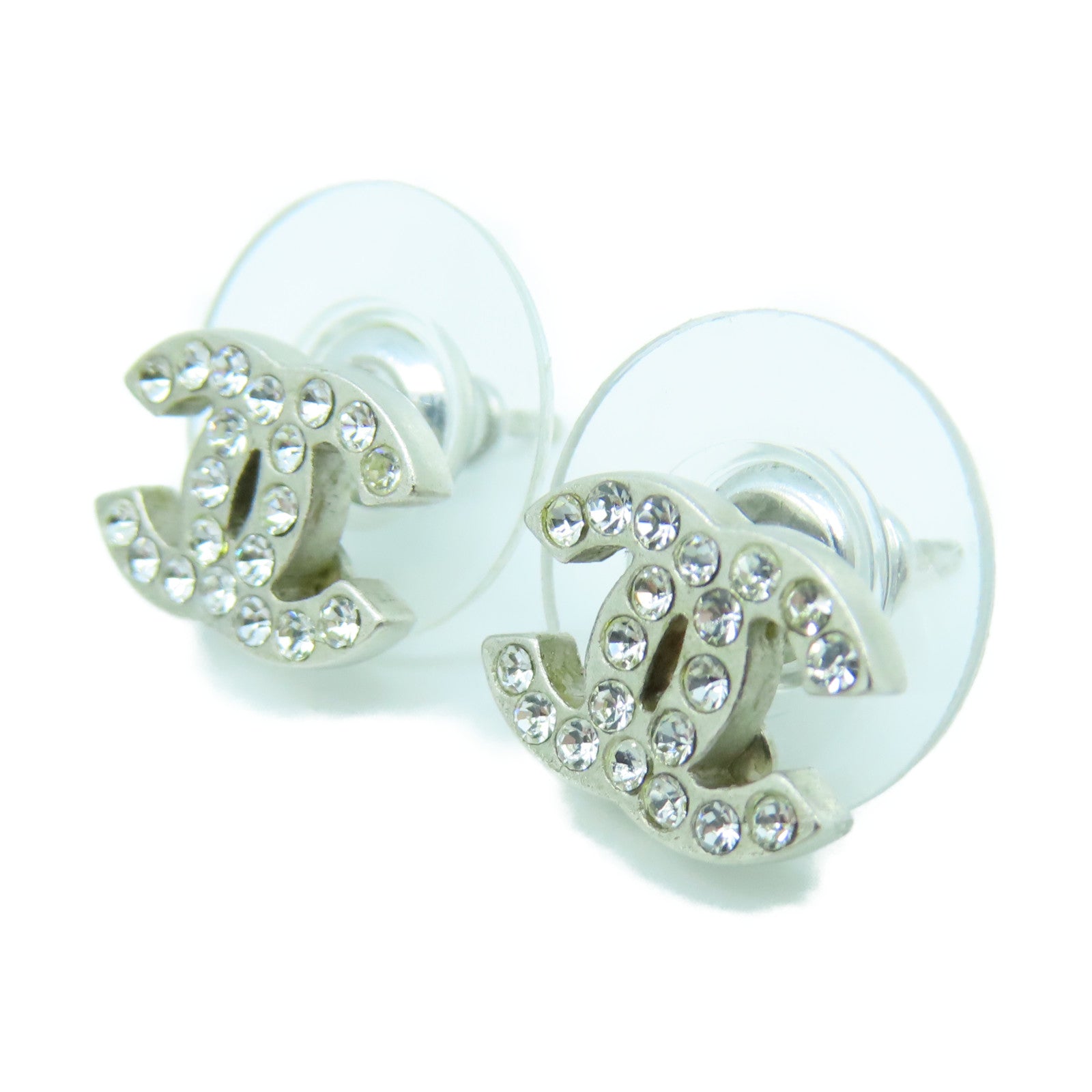 CHANEL 不鏽鋼Earring耳環銀色