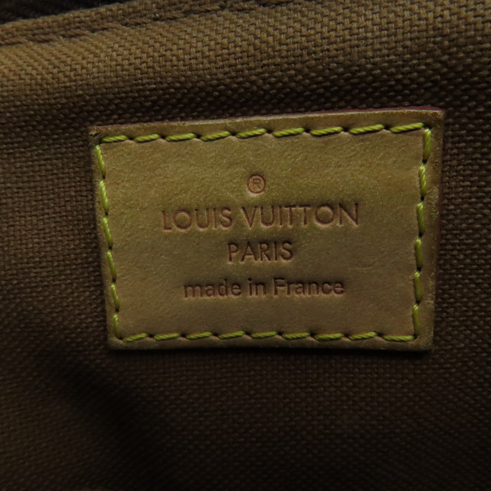 LOUIS VUITTON Monogram Palermo PM金扣手挽肩背两用袋啡色