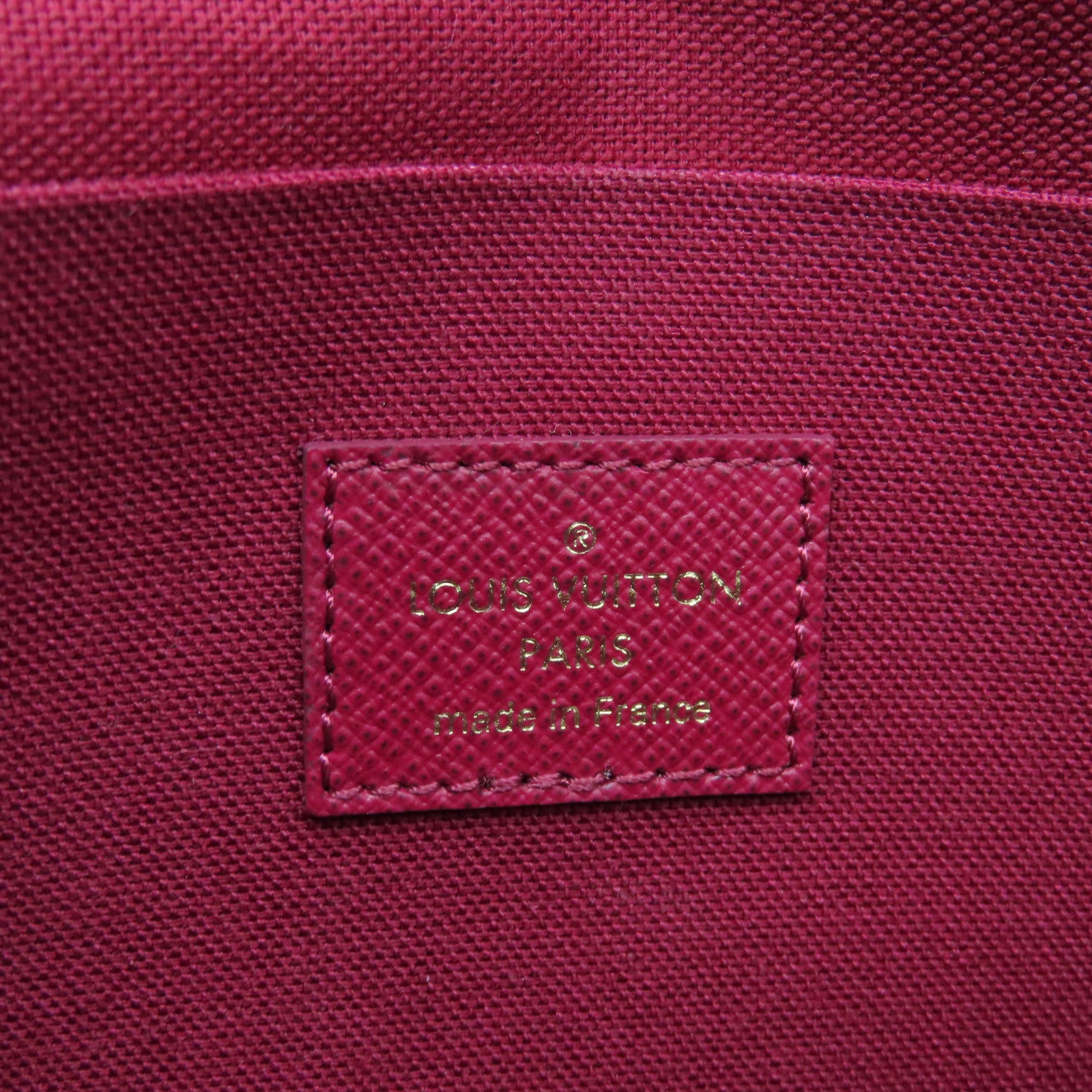 LOUIS VUITTON Monogram Felicie Pochette金扣链带肩背袋啡色