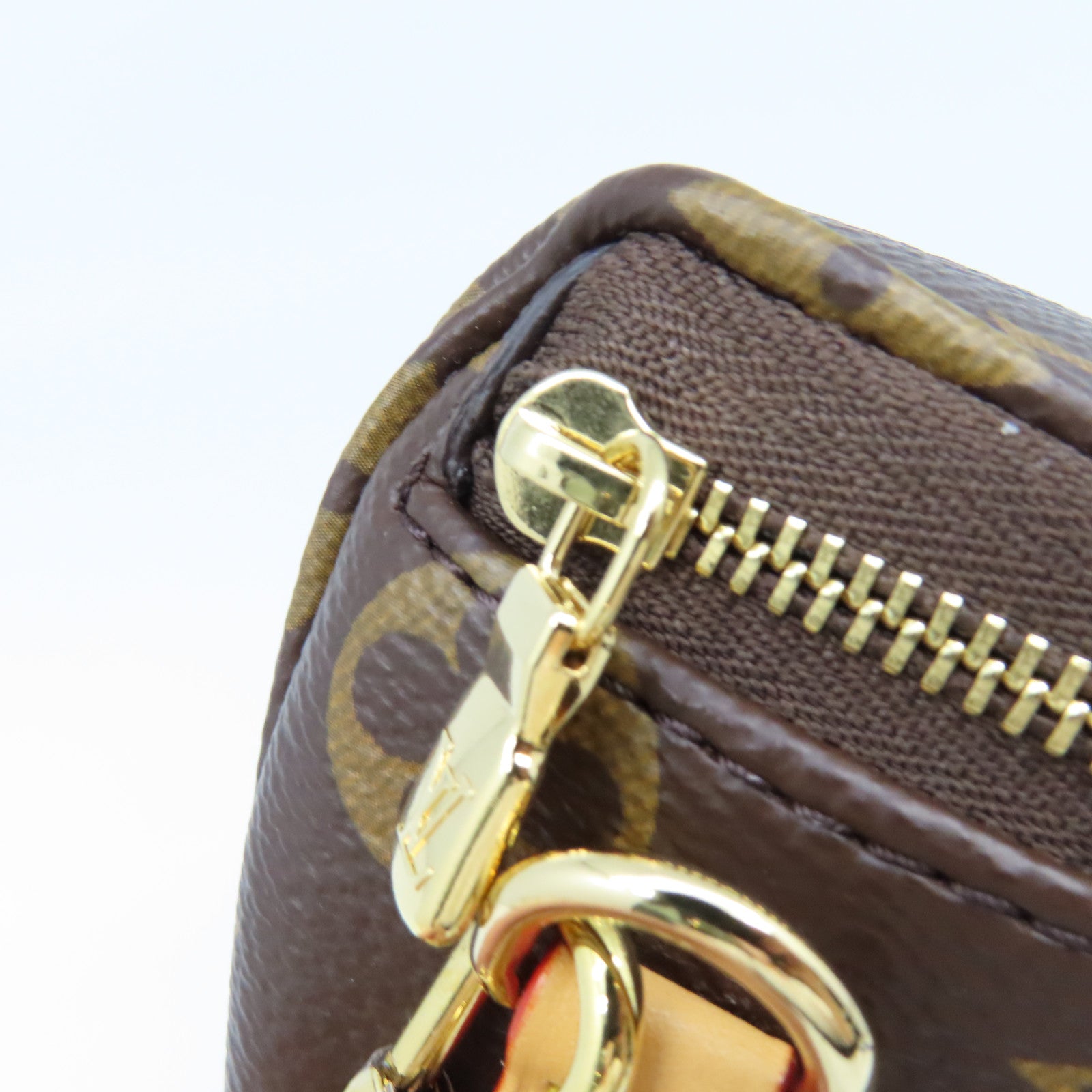 LOUIS VUITTON Monogram Mini Bumbag肩背袋啡色
