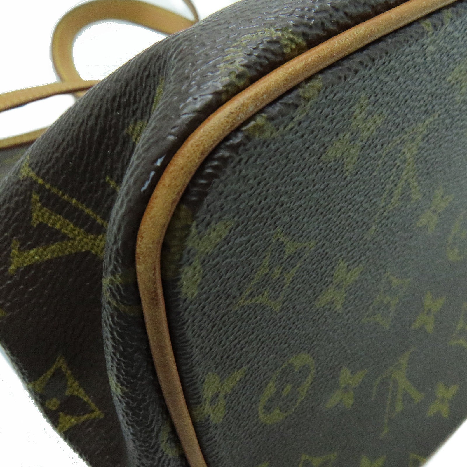 LOUIS VUITTON Monogram Palermo PM金扣手挽肩背两用袋啡色