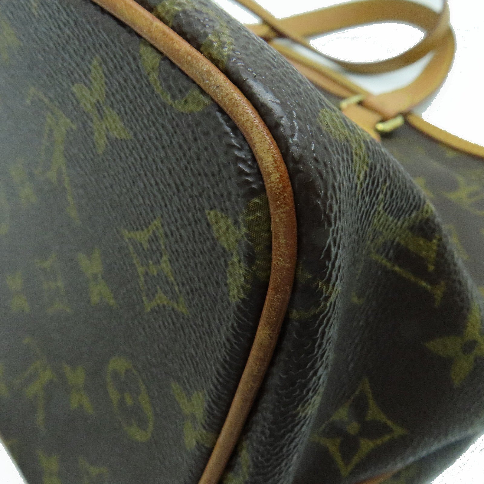 LOUIS VUITTON Monogram Palermo PM金扣手挽肩背两用袋啡色