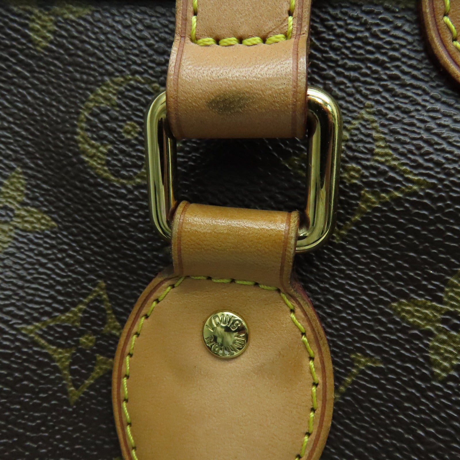 LOUIS VUITTON Monogram Palermo PM金扣手挽肩背两用袋啡色