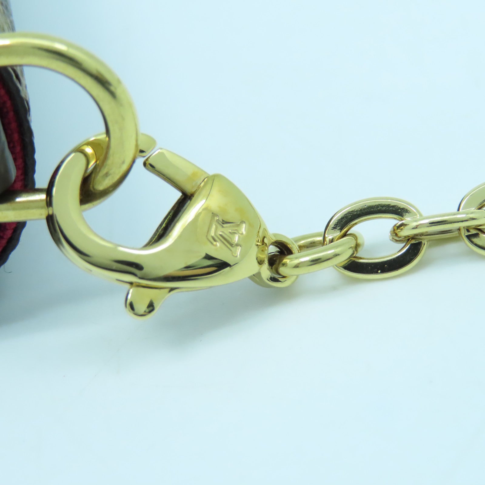 LOUIS VUITTON Monogram Felicie Pochette金扣链带肩背袋啡色