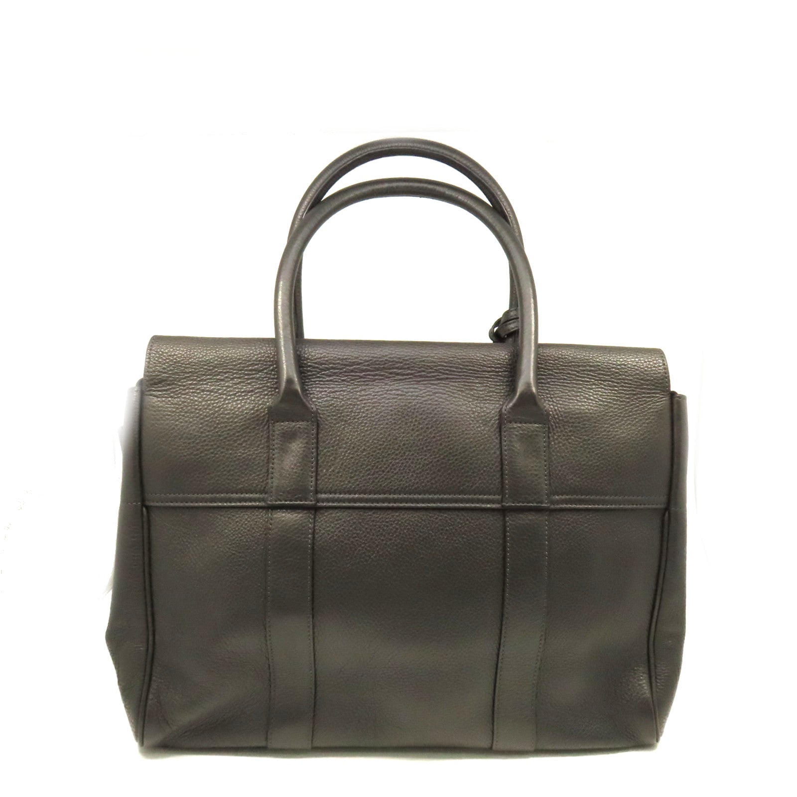 SELECTION 牛皮皮革Tote Bag手挽袋碳灰色