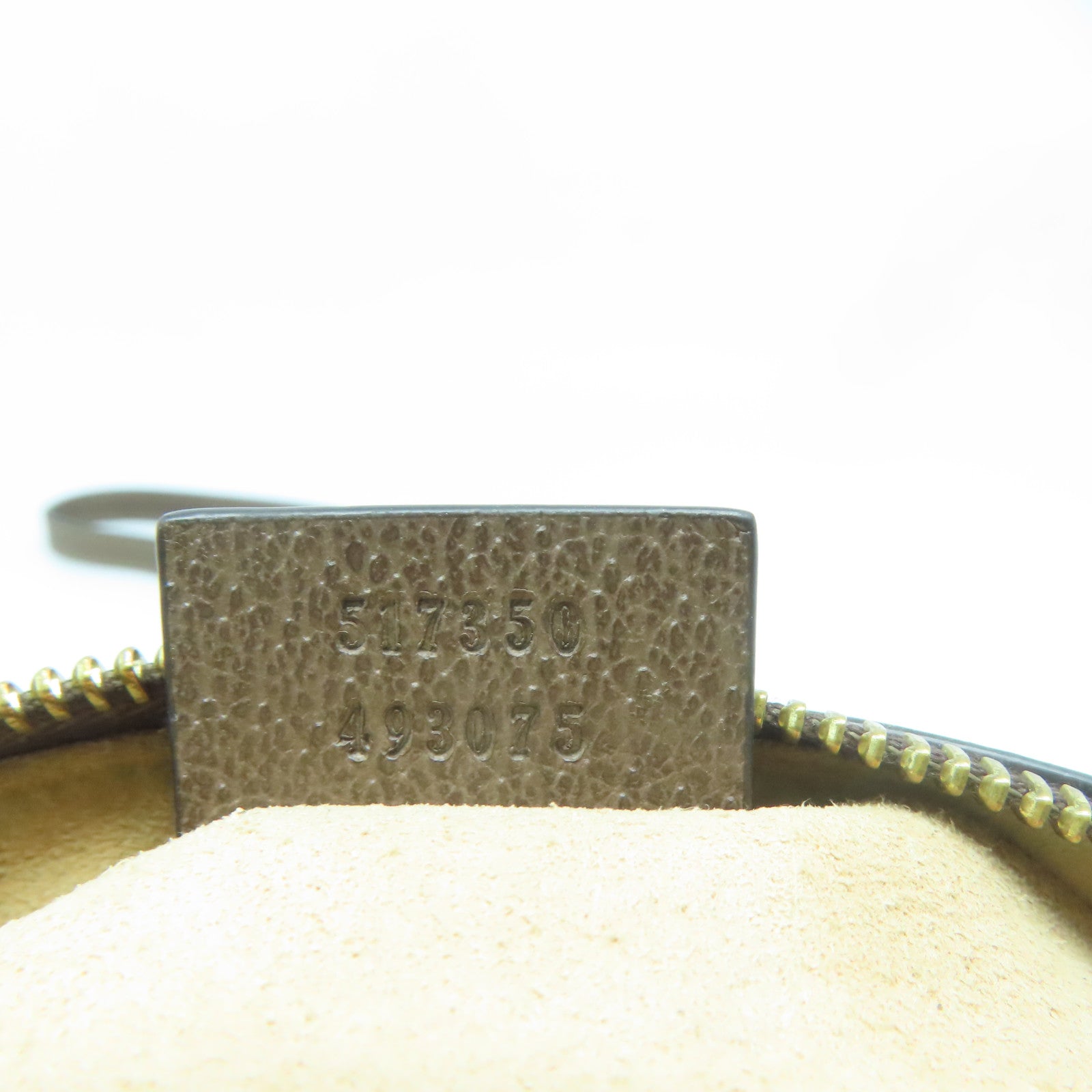 GUCCI 塗層帆布Shoulder Bag金扣肩背袋啡色
