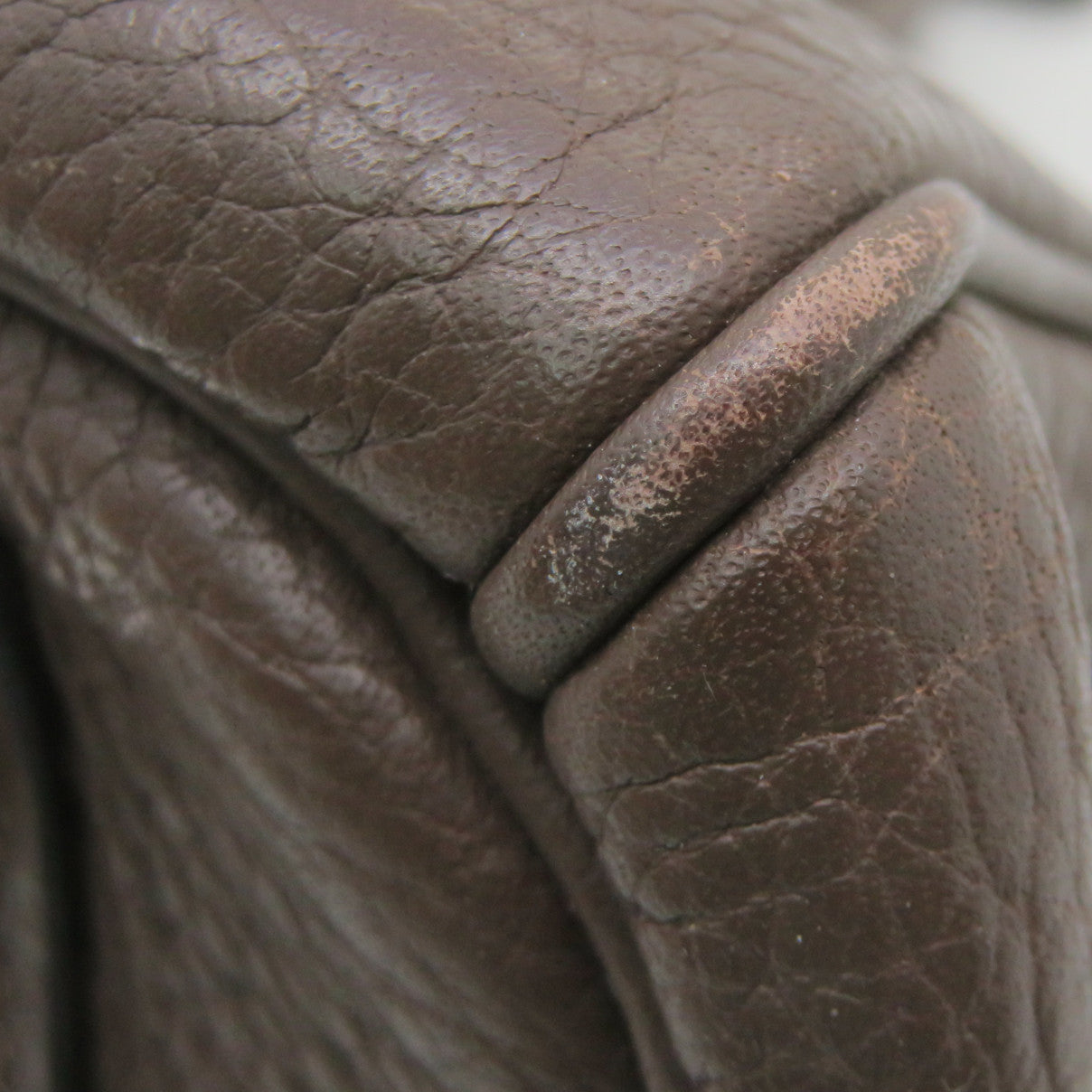 HERMES [Sharp Discount] Togo Leather Birkin 30 Silver Buckle Hand Bag Chocolate Brown