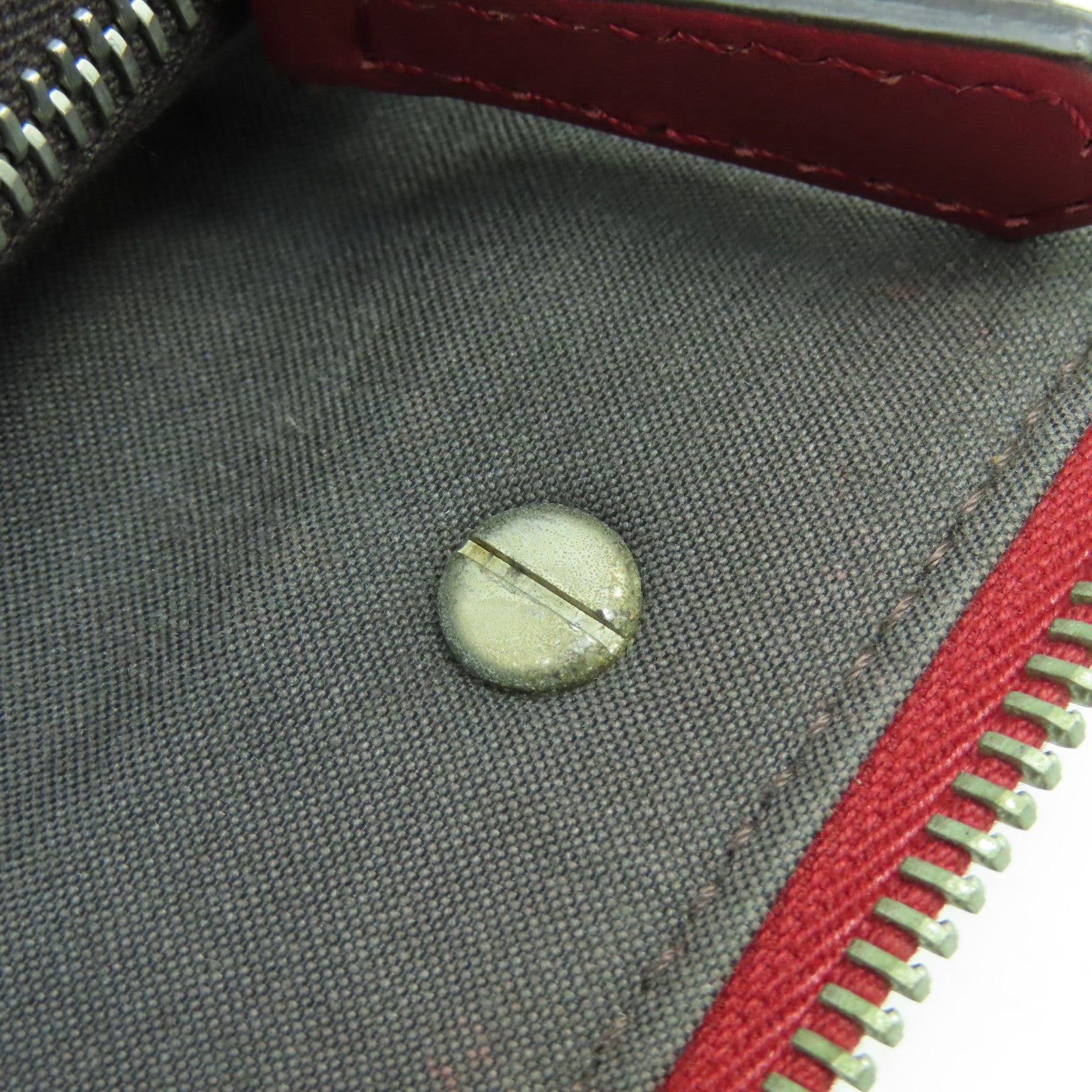 FENDI 牛皮皮革By The Way銀扣手挽肩背兩用袋紅色