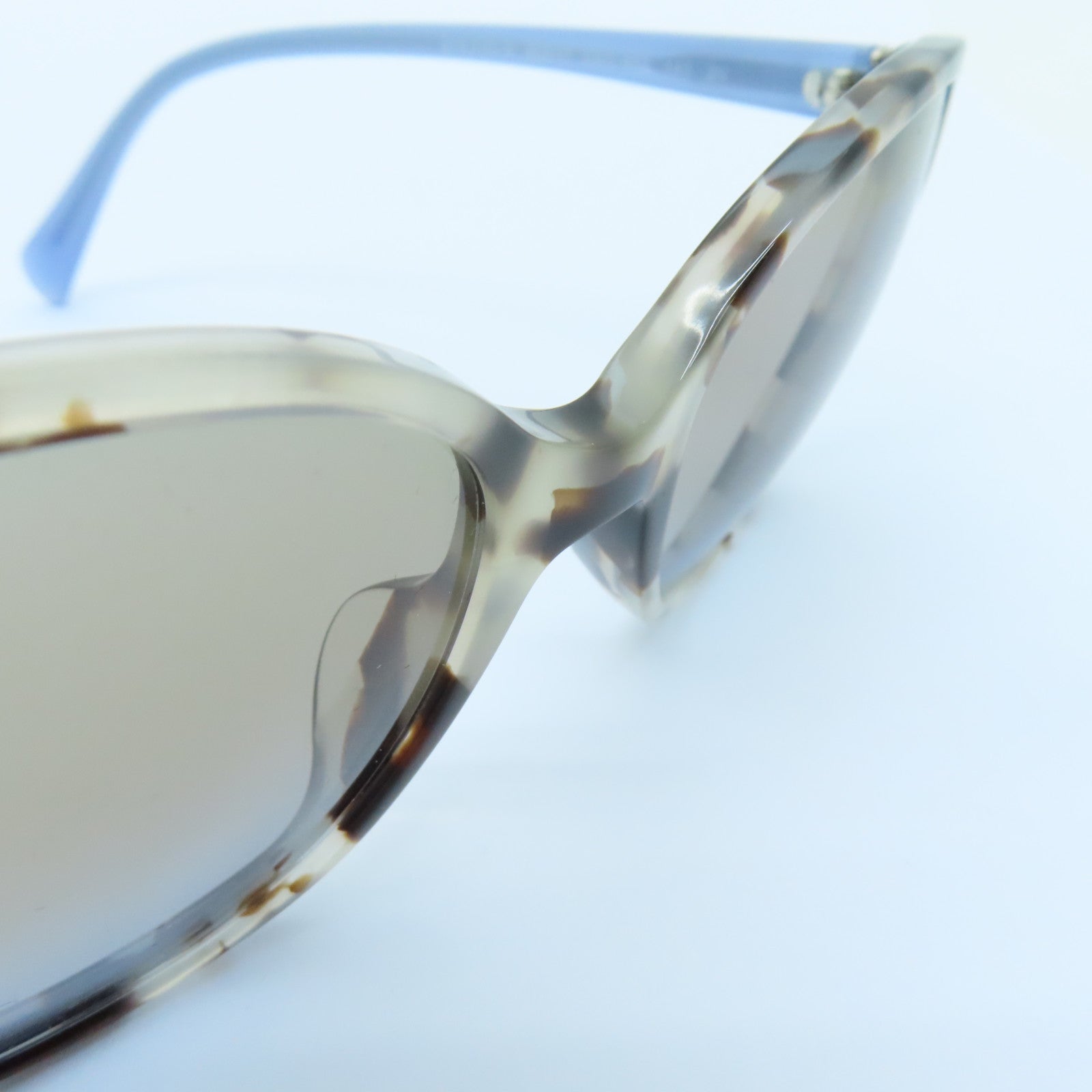 PRADA PVC Sunglasses太阳眼镜蓝色/啡色