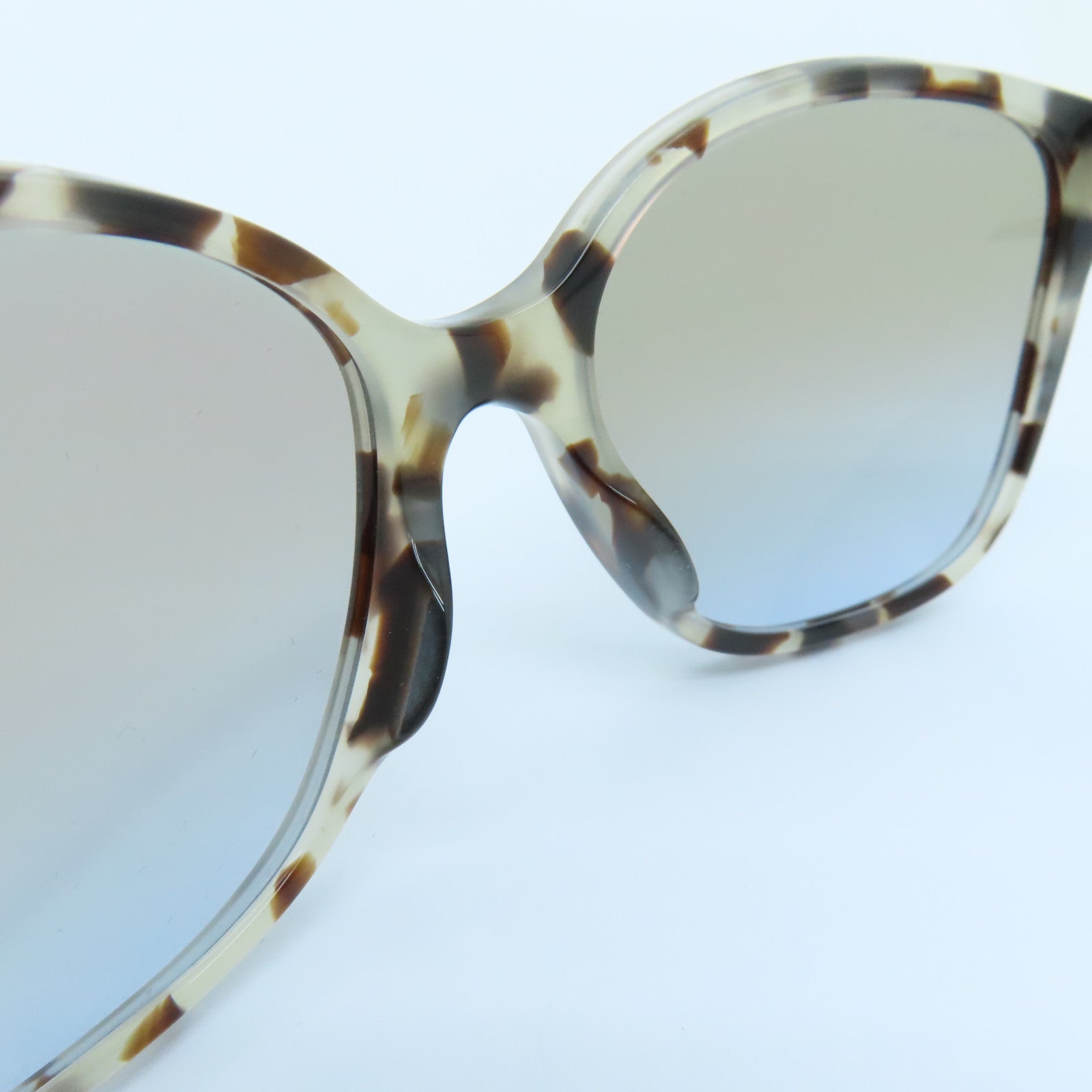 PRADA PVC Sunglasses太阳眼镜蓝色/啡色