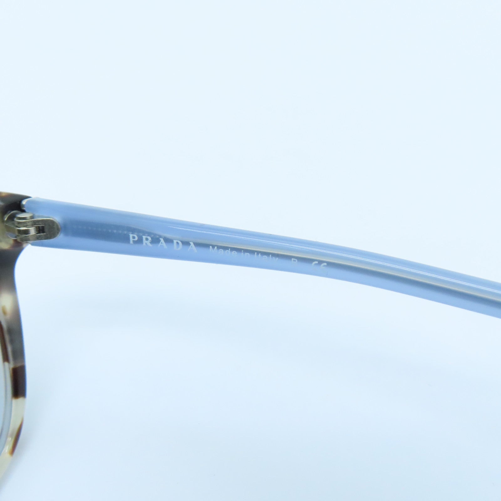 PRADA PVC Sunglasses太阳眼镜蓝色/啡色