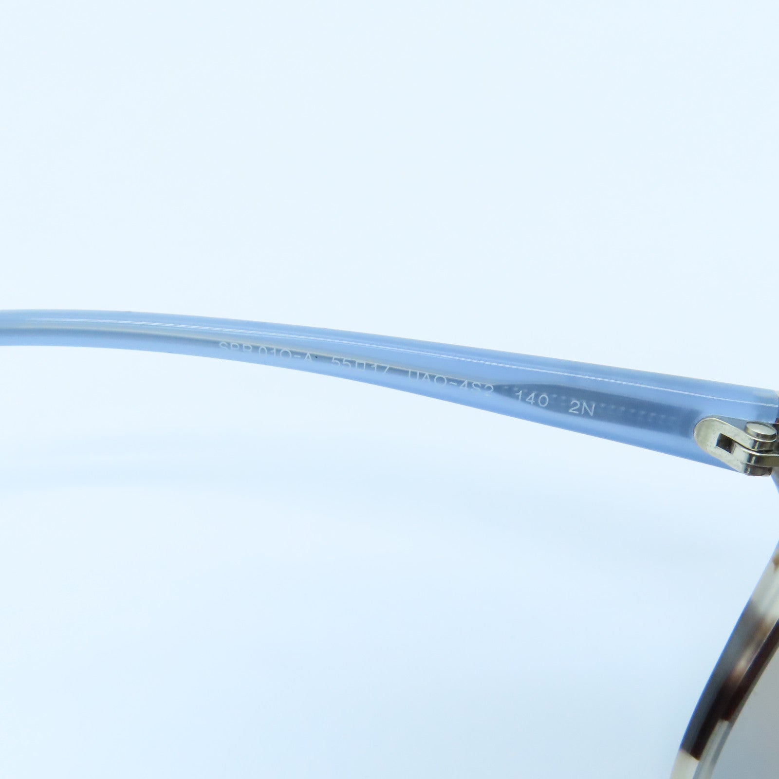 PRADA PVC Sunglasses太阳眼镜蓝色/啡色